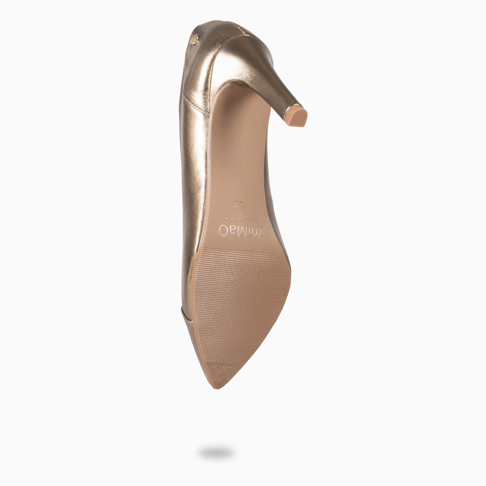 GLAM NIGHT– ZAPATOS ELEGANTES DE TACÓN ALTO ORO - Image 6