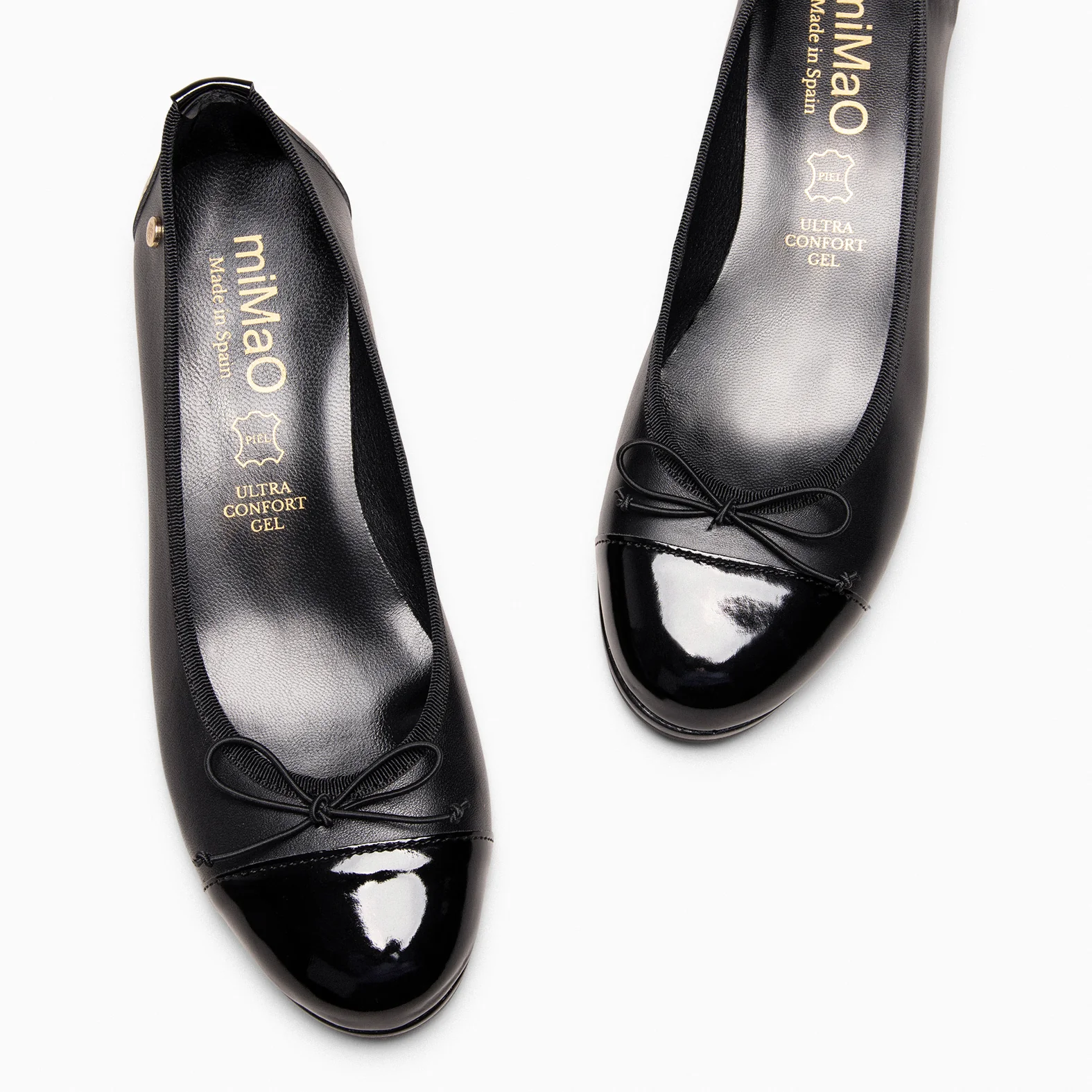 NORINA - Bailarina con cuña NEGRO - Image 4