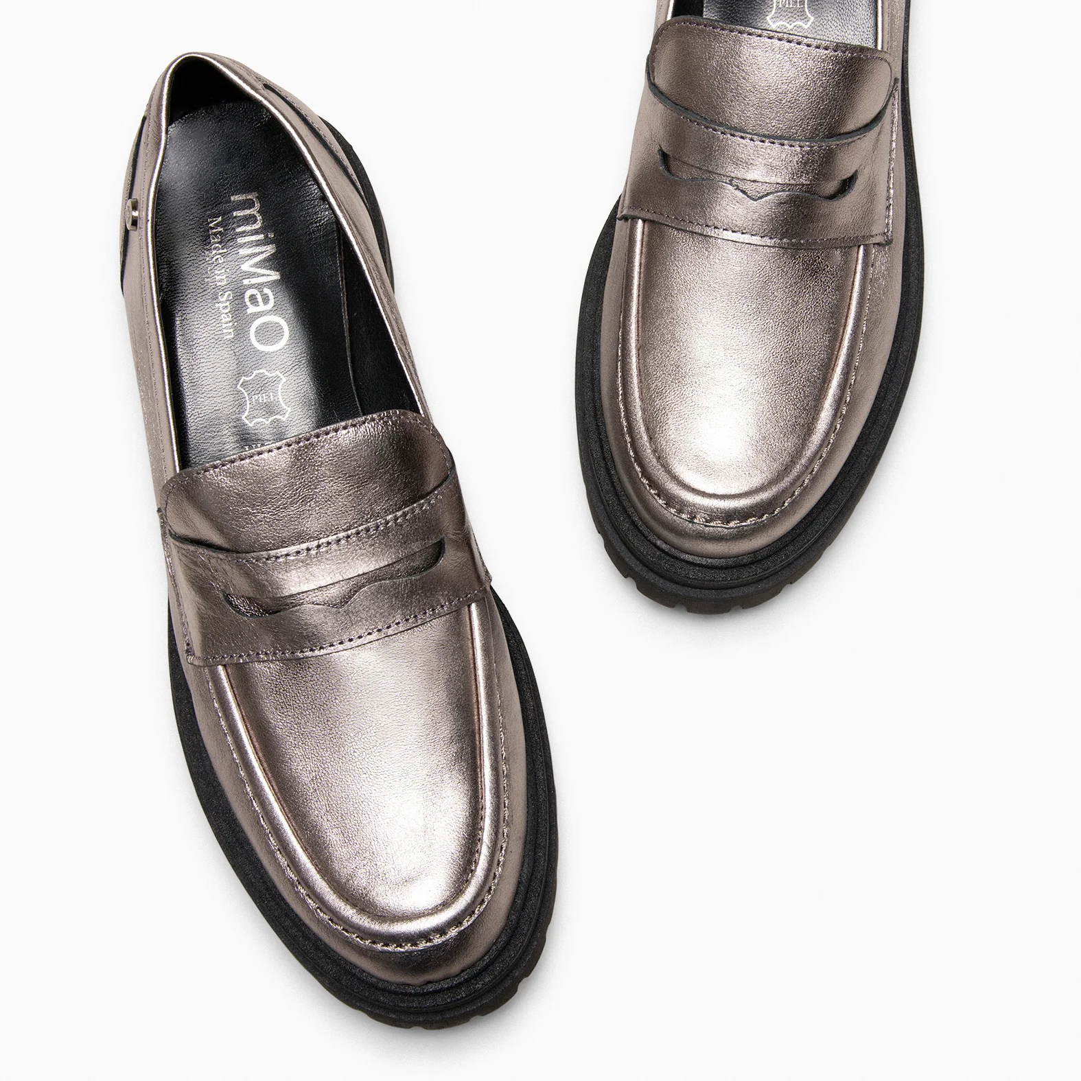 TAYLOR – Mocasines suela track METAL - Image 4