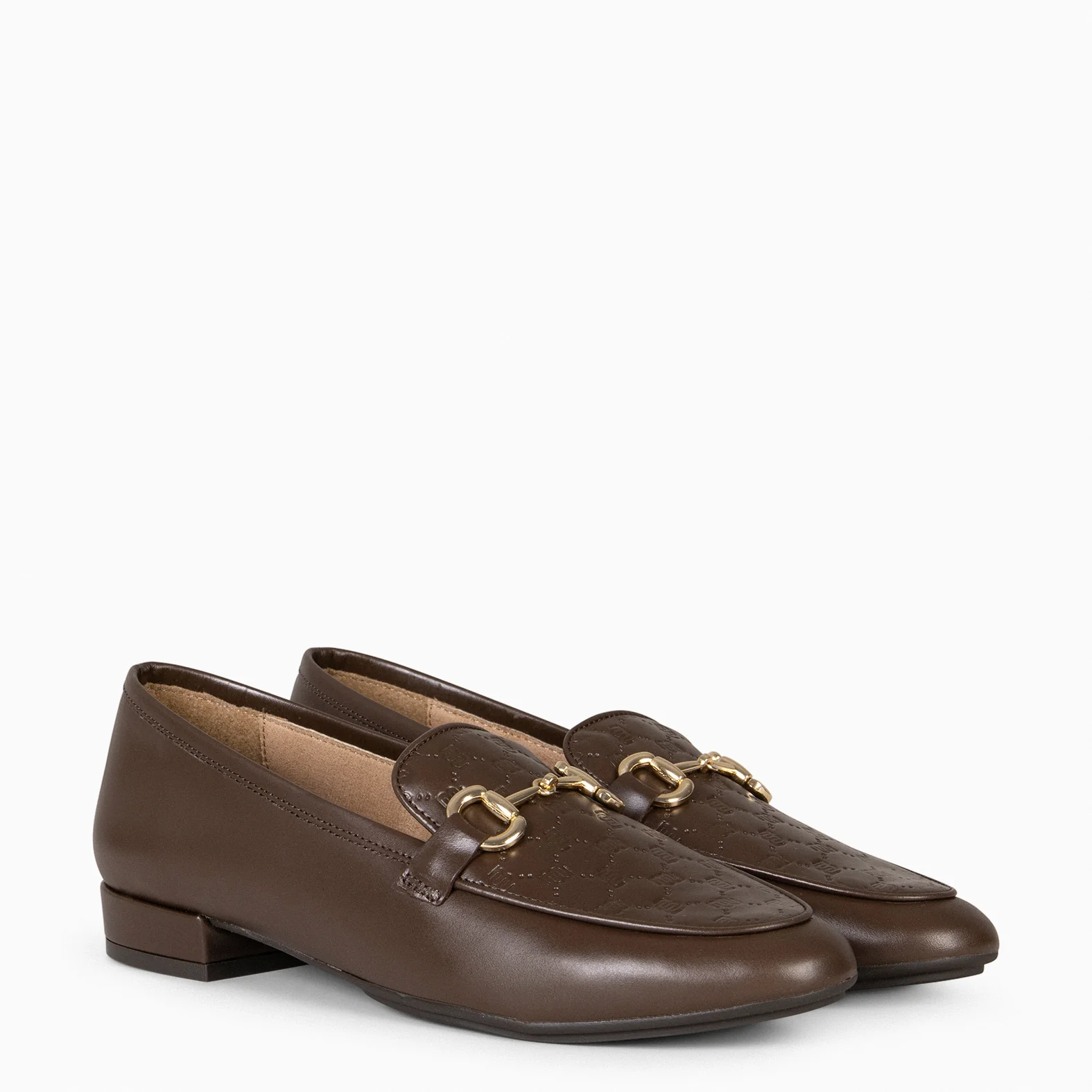 ELOISE - Mocasines planos con adorno MARRON - Image 2