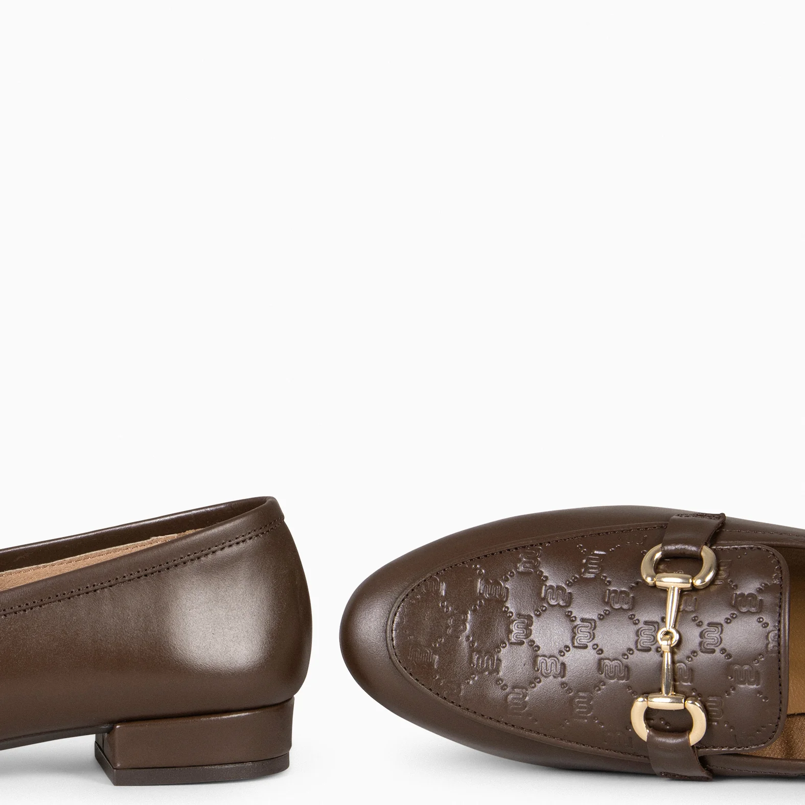 ELOISE - Mocasines planos con adorno MARRON - Image 5