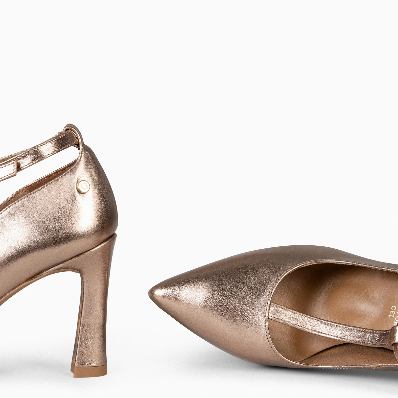YANE – Zapatos de tacón alto PLATINO - Image 5