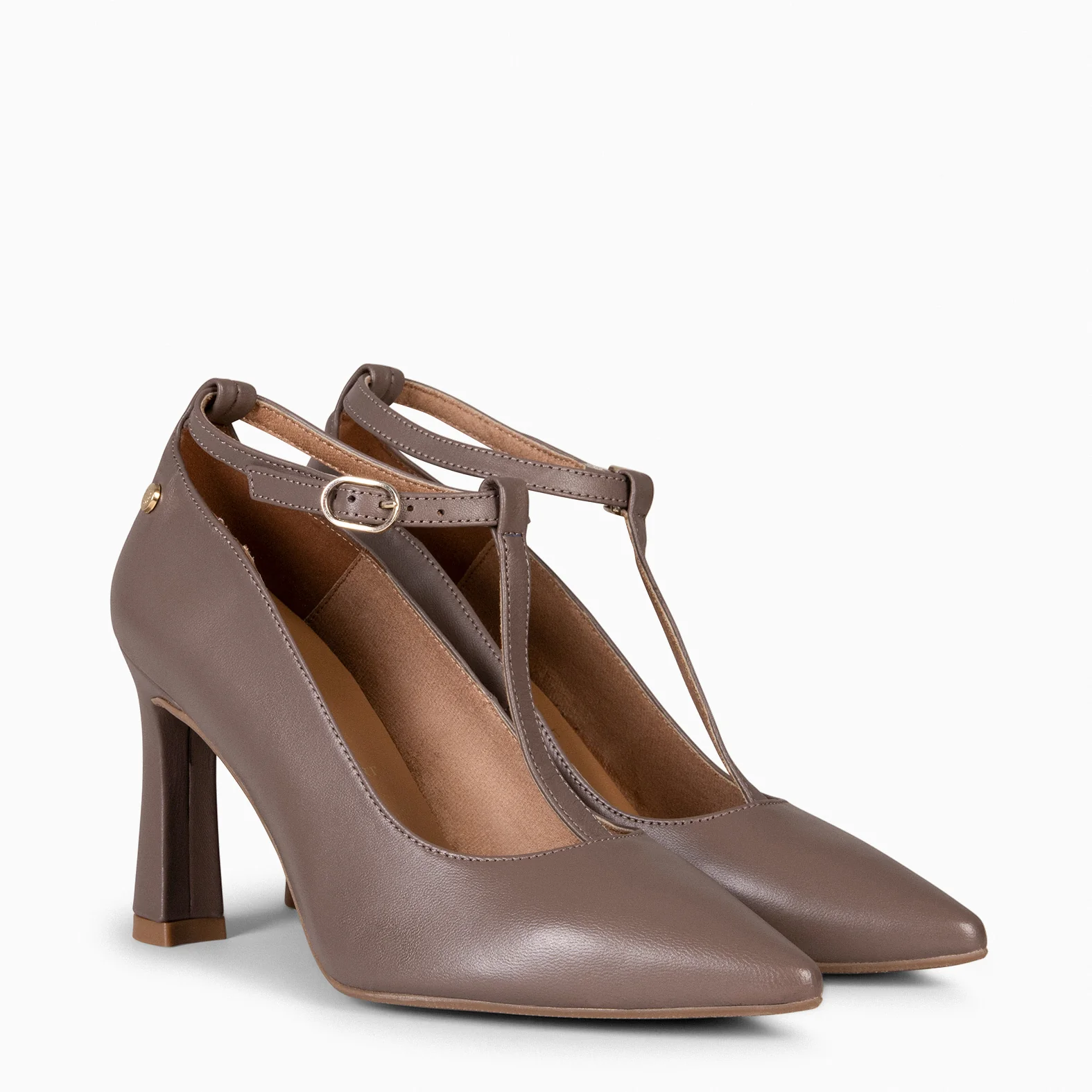 YANE – Zapatos de tacón alto TAUPE - Image 3