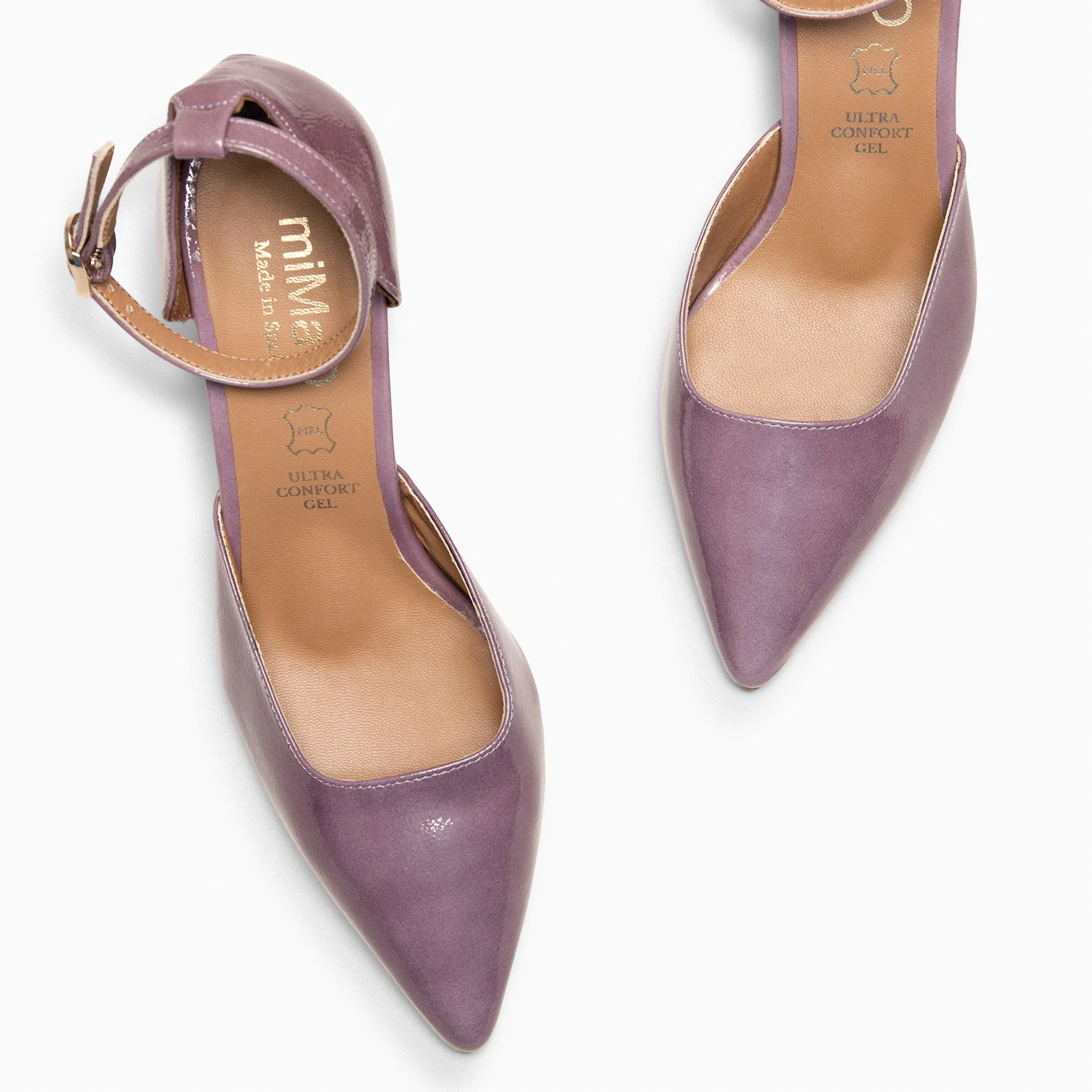 AINHOA - Zapato de tacón punta fina MALVA - Image 3
