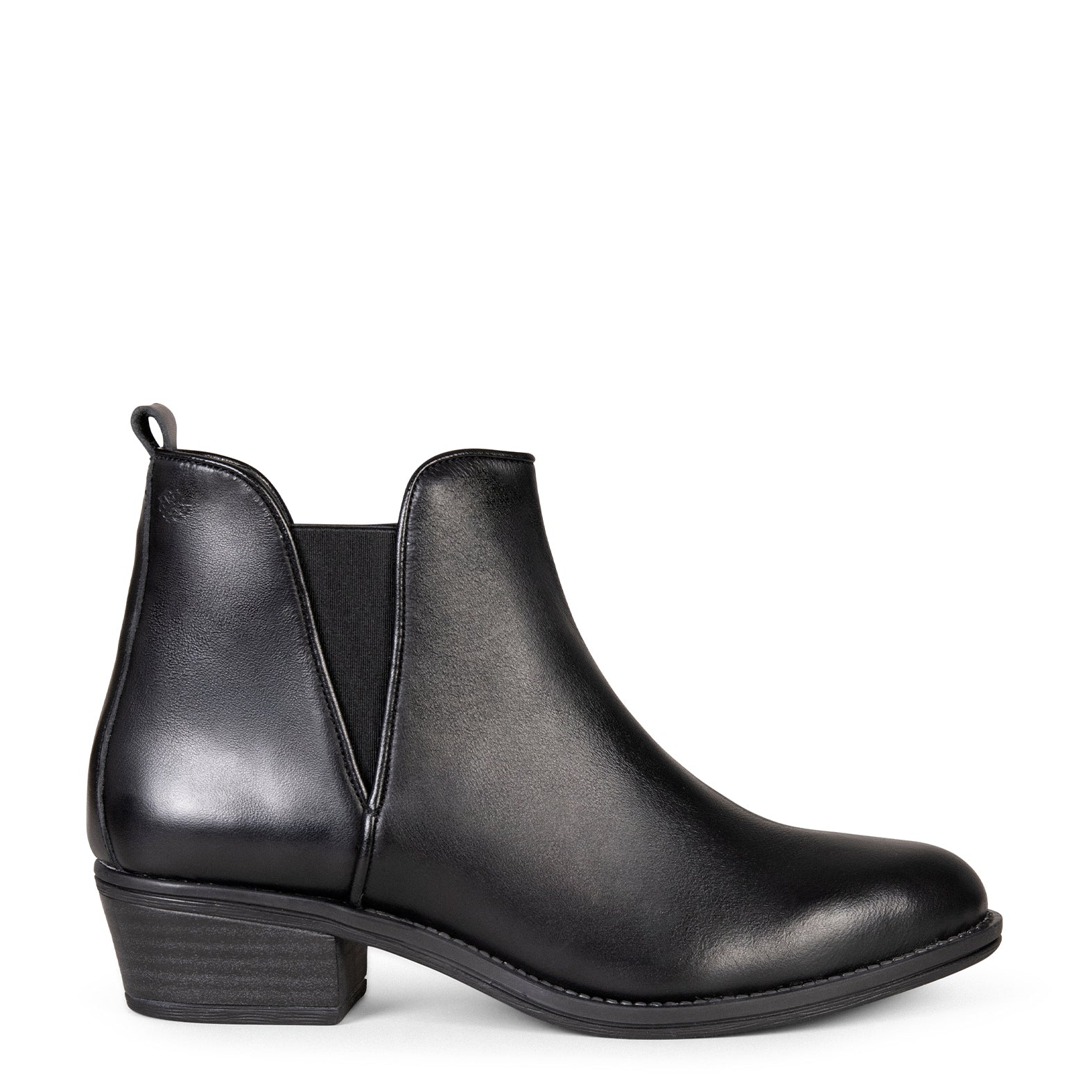 BASIC – Botines de tacón bajo NEGRO - Image 7