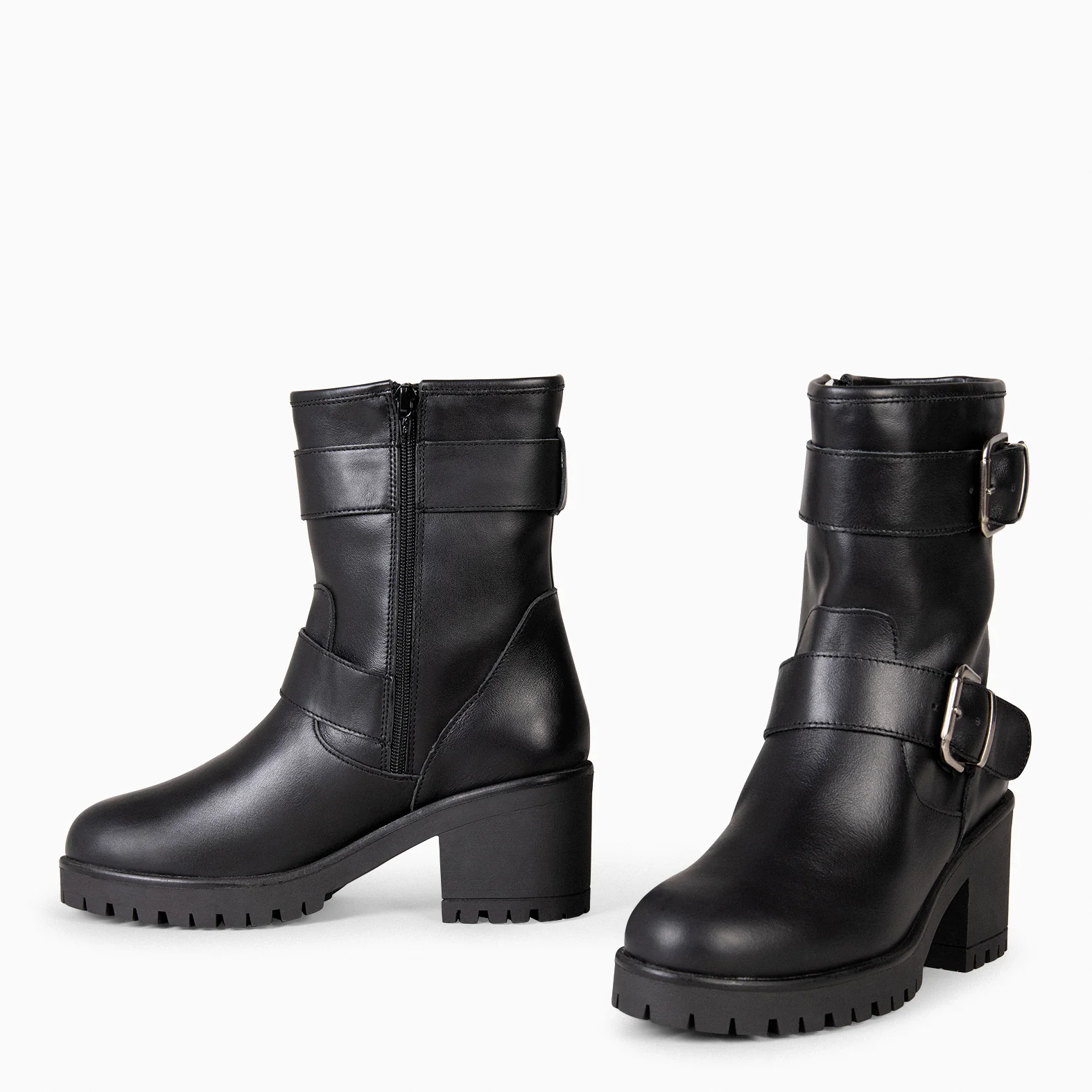 JANET – Botas biker de mujer NEGRO - Image 3
