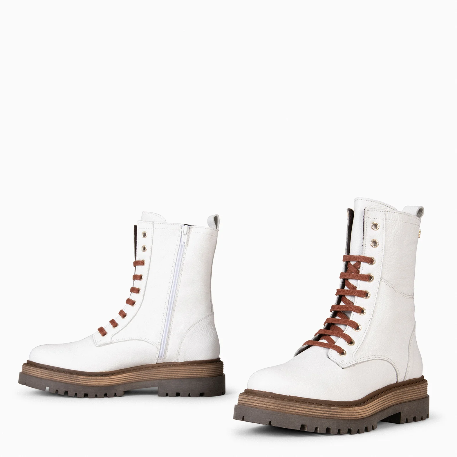 ROLLING – Bota militar BLANCO - Image 2