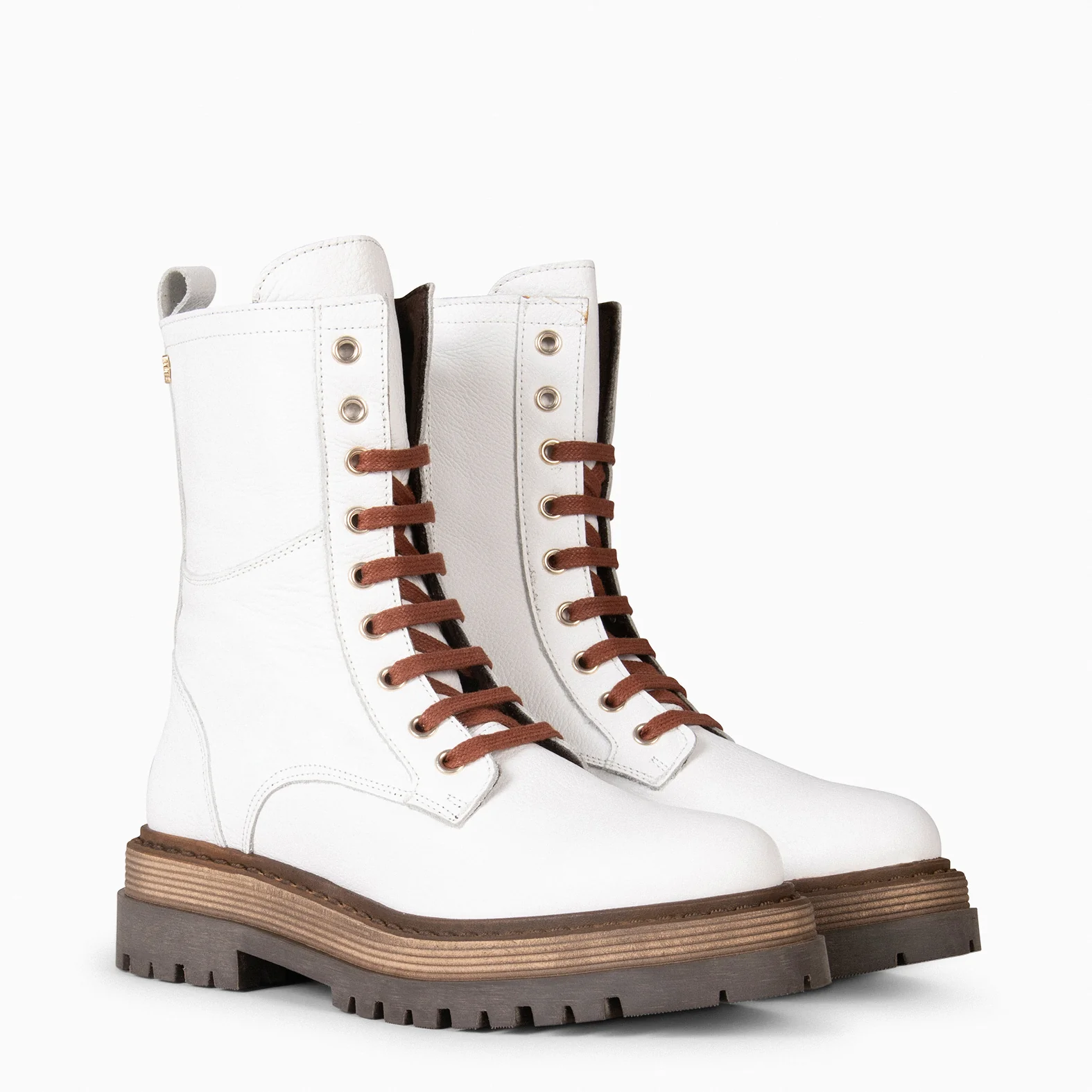ROLLING – Bota militar BLANCO - Image 3