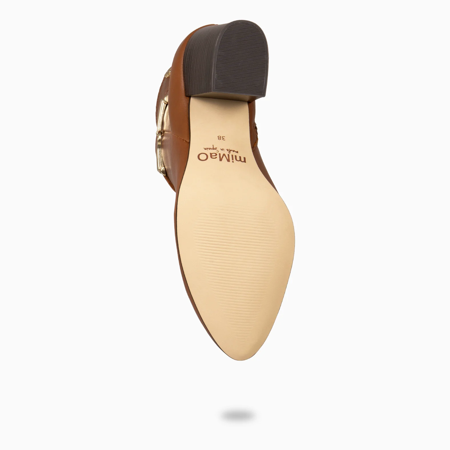 PALACE – Botin con tacón CAMEL - Image 5