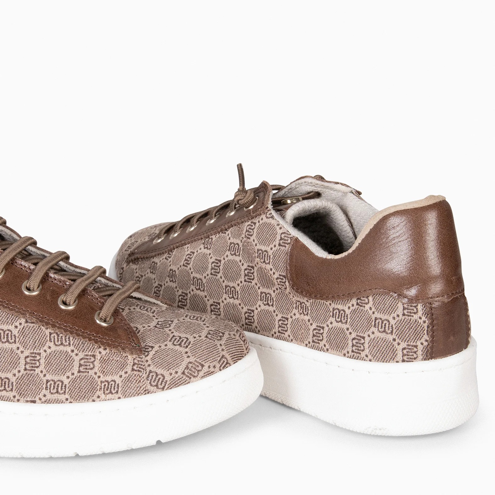 TOULOUSE - Zapatillas cordones elásticos MARRON - Image 5