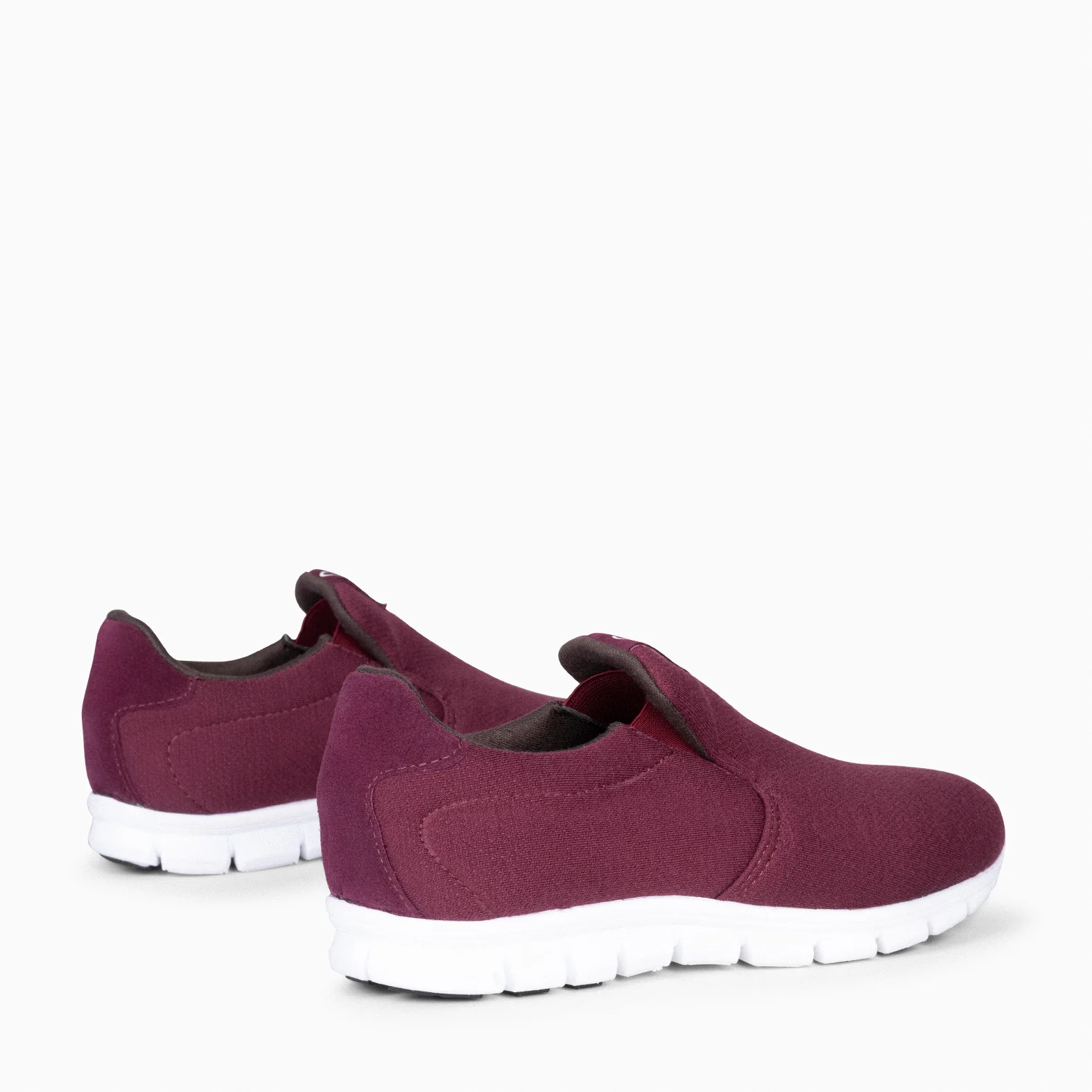 AIR - zapatilla calcetín de mujer BURDEOS - Image 3