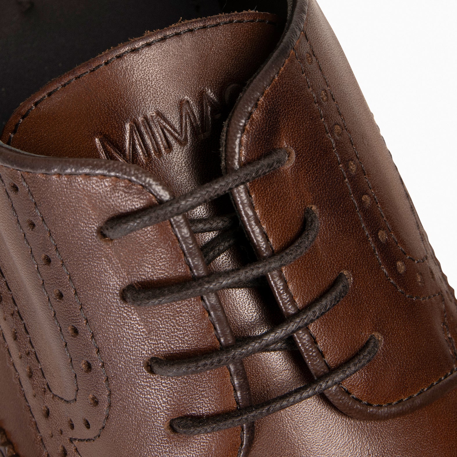 QUEVEDO – Zapatos de vestir con cordones MARRON - Image 5