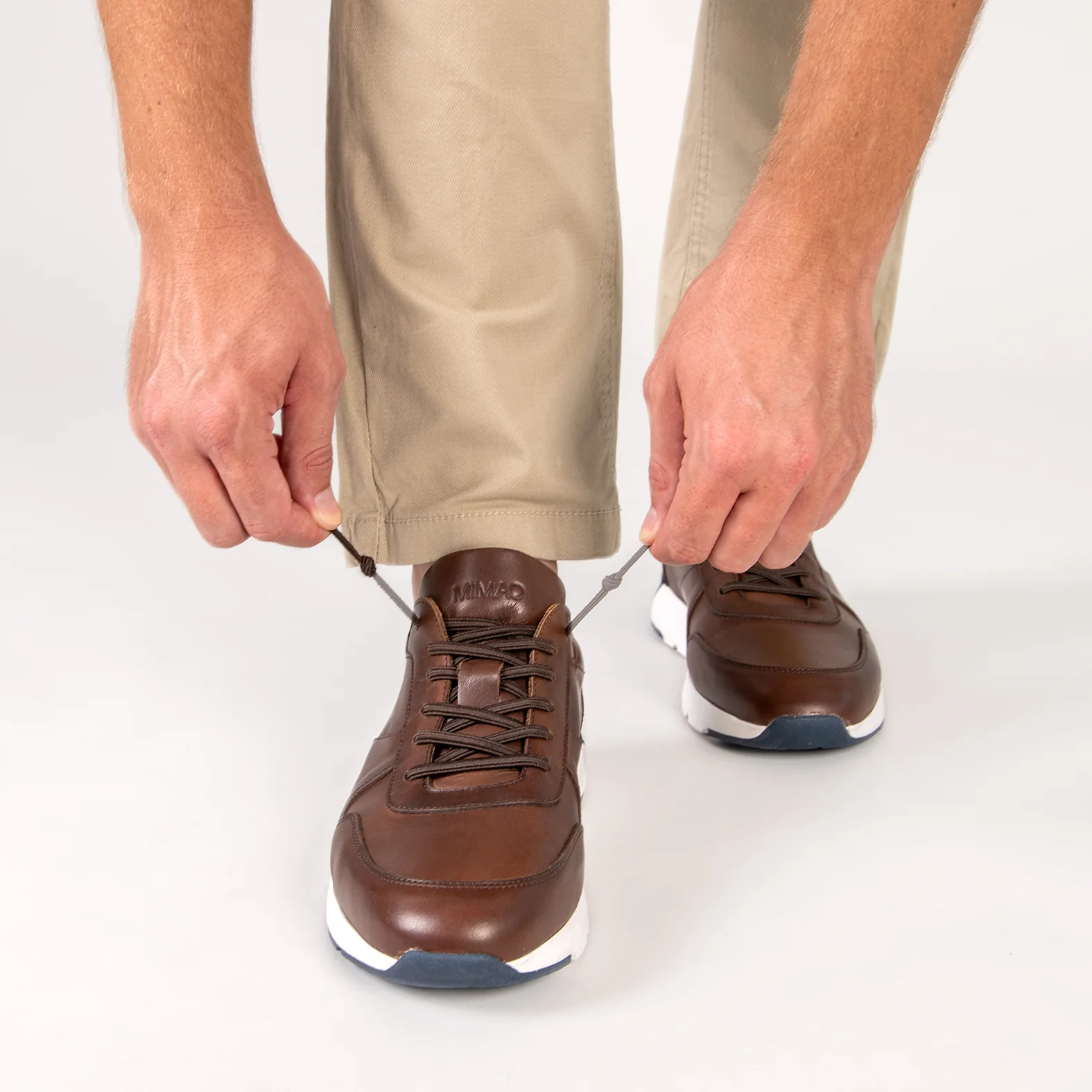 CORTÉS – Zapatillas MARRON de hombre - Image 2