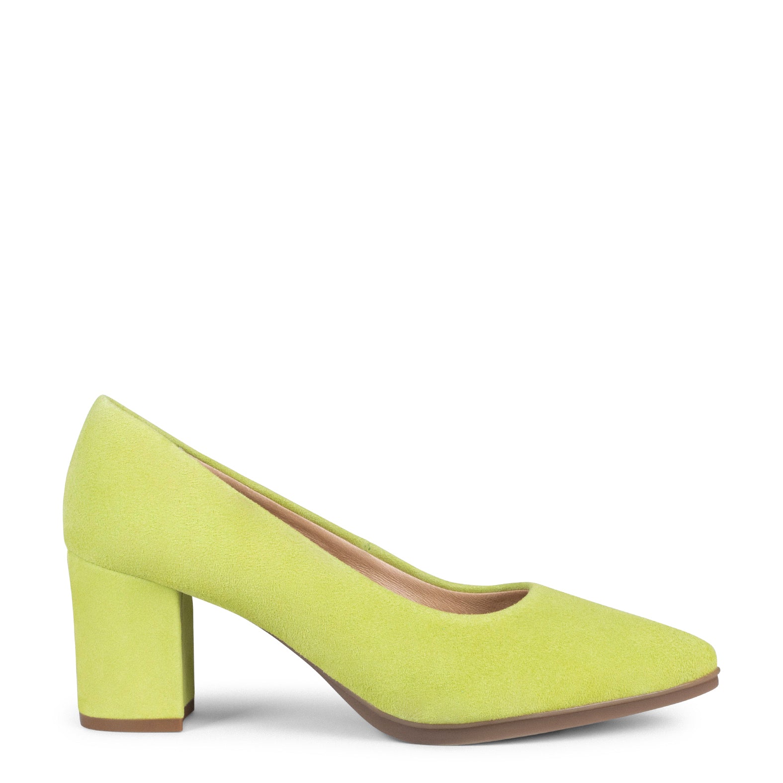 URBAN S - Zapato de tacón medio de ante LIMA - Image 6