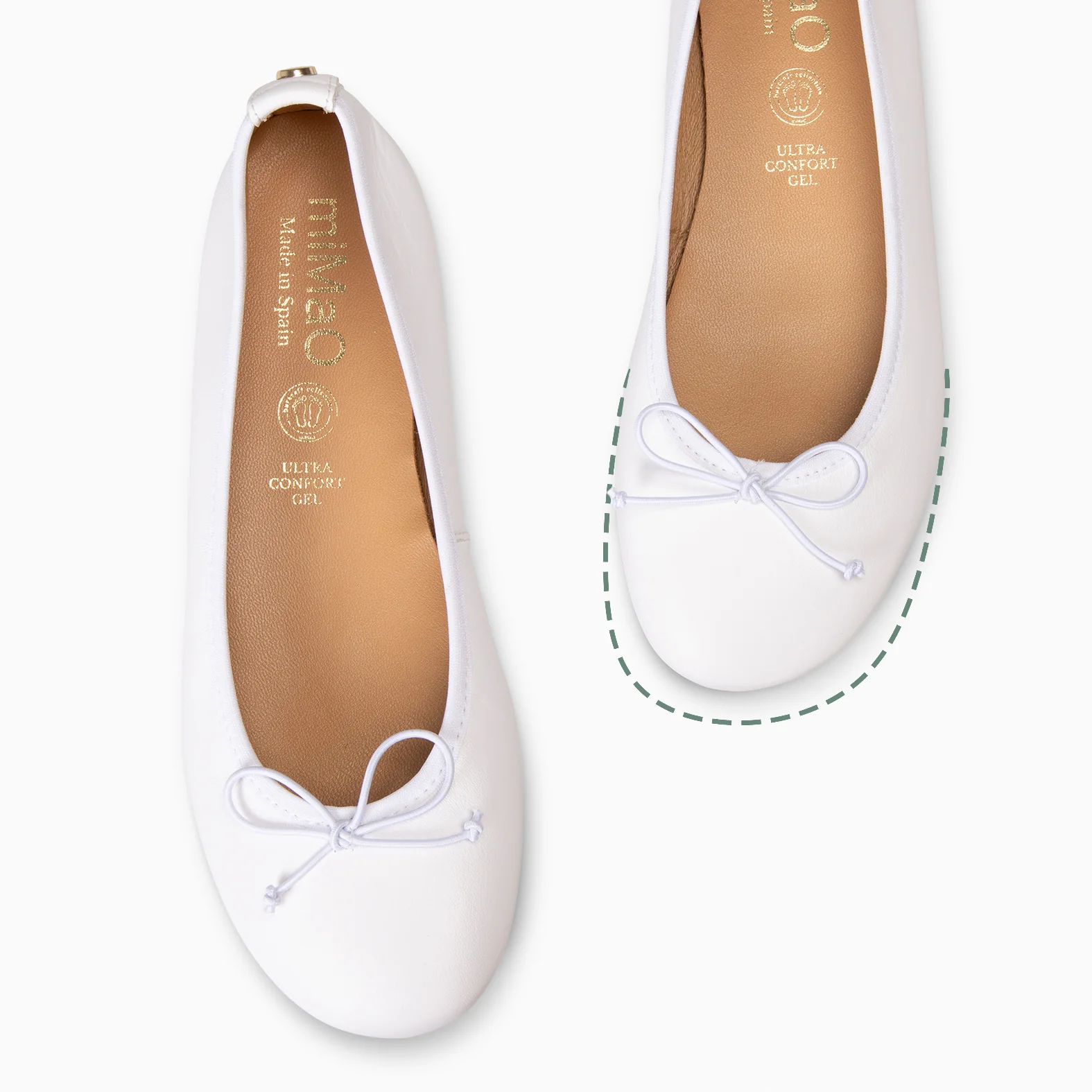 CAMPANILLA - BAILARINA ESTILO BAREFOOT BLANCO - Image 3