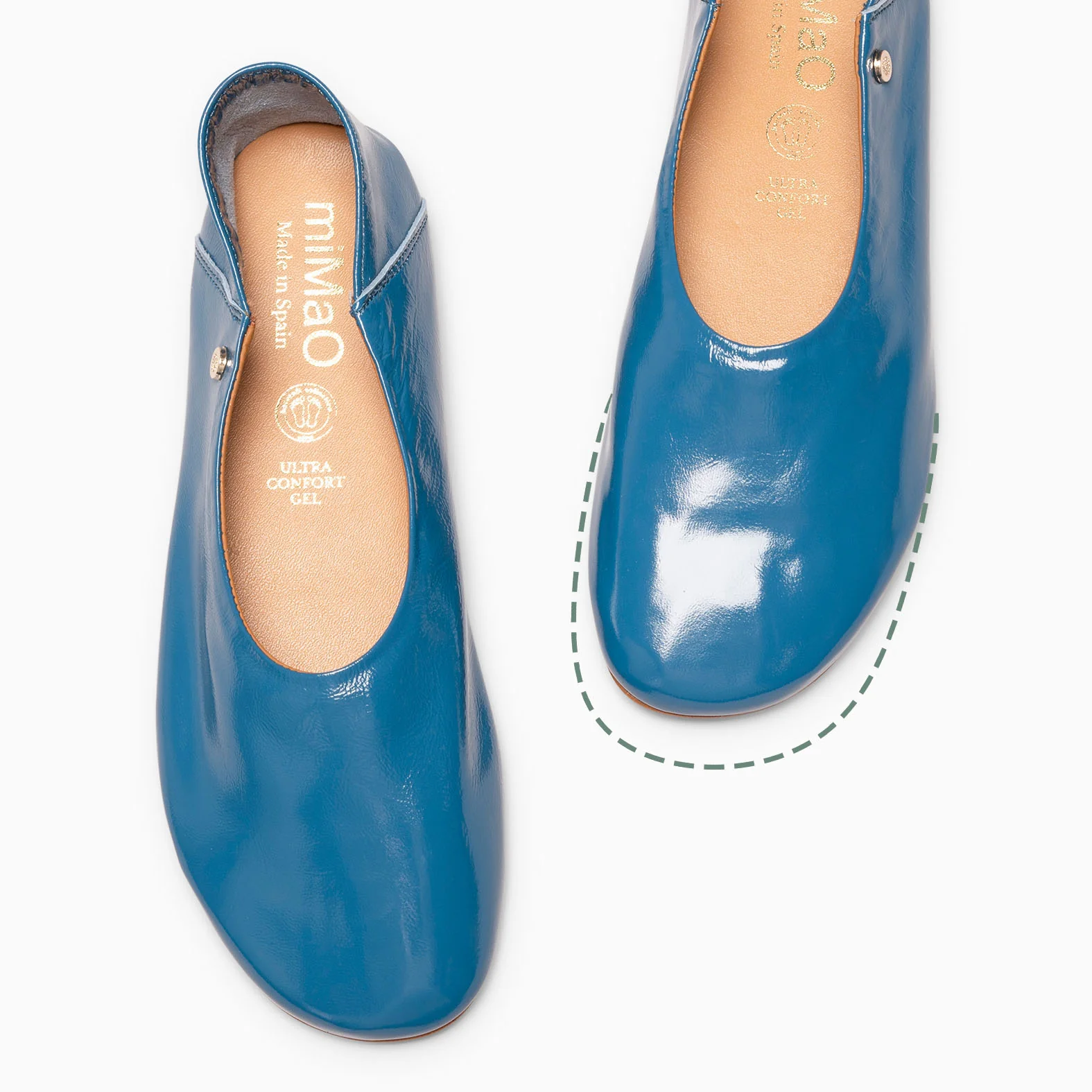 NANUK - BAILARINA PLANA BARESOFT AZUL - Image 3