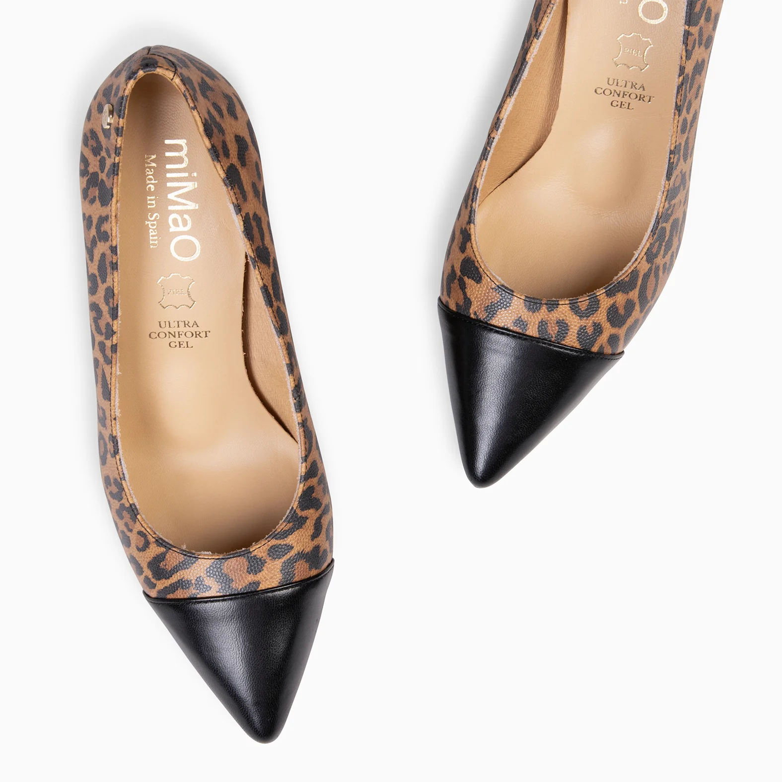LILLY - Zapato de tacón alto y puntera LEOPARDO - Image 5