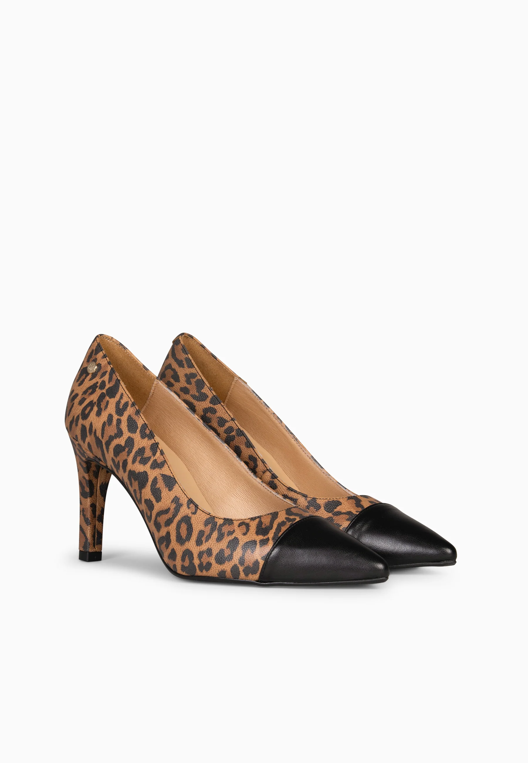 LILLY - Zapato de tacón alto y puntera LEOPARDO - Image 7