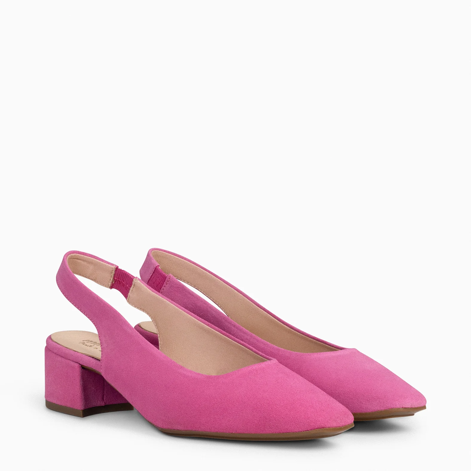 URBAN LADY – Zapatos de Tacón Destalonados FUCSIA - Image 2