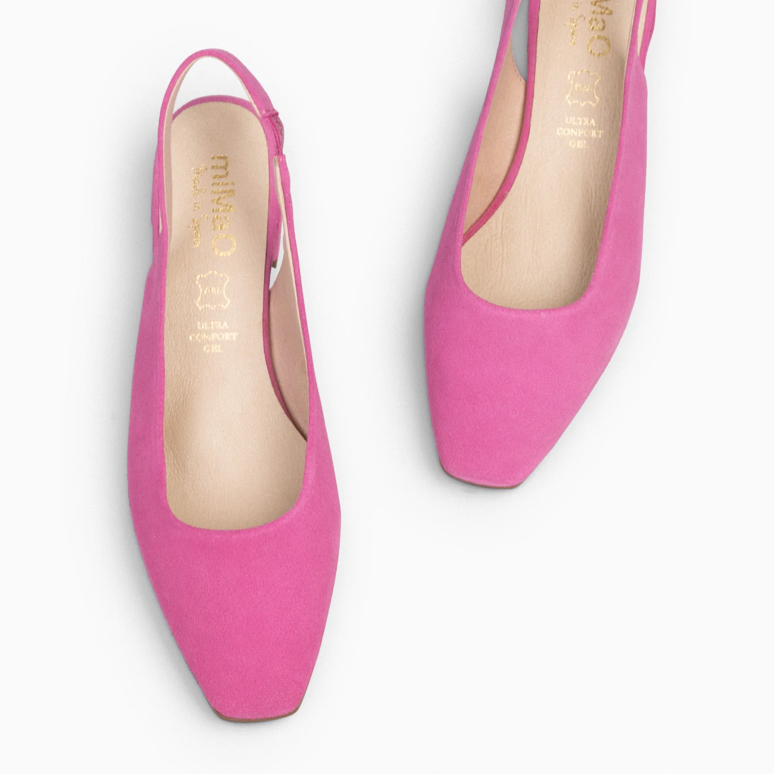 URBAN LADY – Zapatos de Tacón Destalonados FUCSIA - Image 3