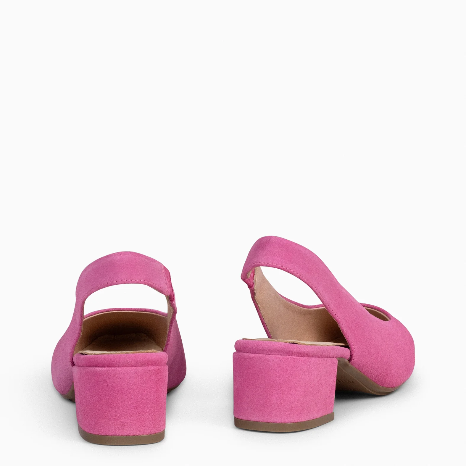 URBAN LADY – Zapatos de Tacón Destalonados FUCSIA - Image 4