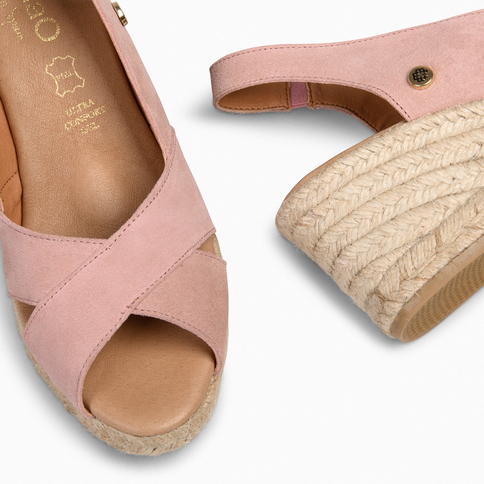 ATTICA – Cuñas de esparto altas ROSA - Image 6