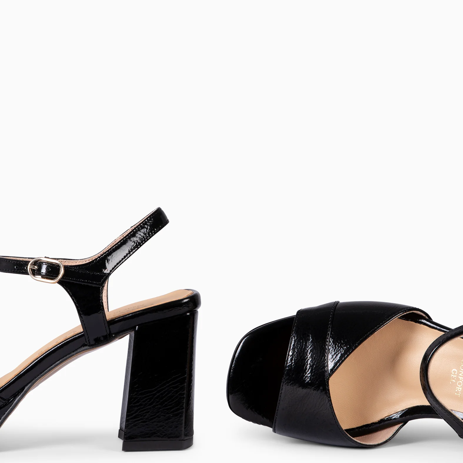 MICHELLE - ZAPATOS DE MUJER DE TACÓN ANCHO NEGRO - Image 5