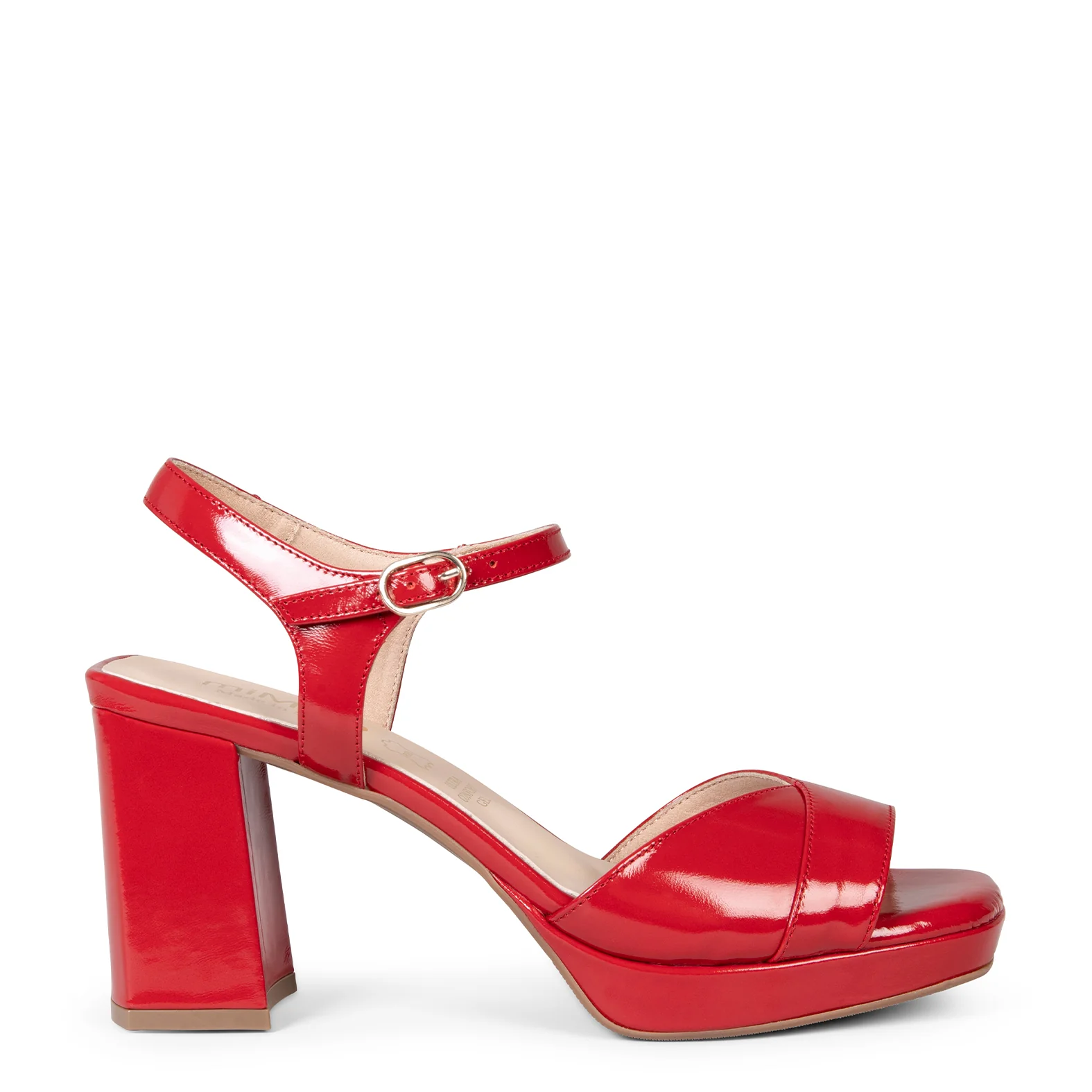 MICHELLE - ZAPATOS DE DE MUJER DE TACÓN ANCHO ROJO - Image 7