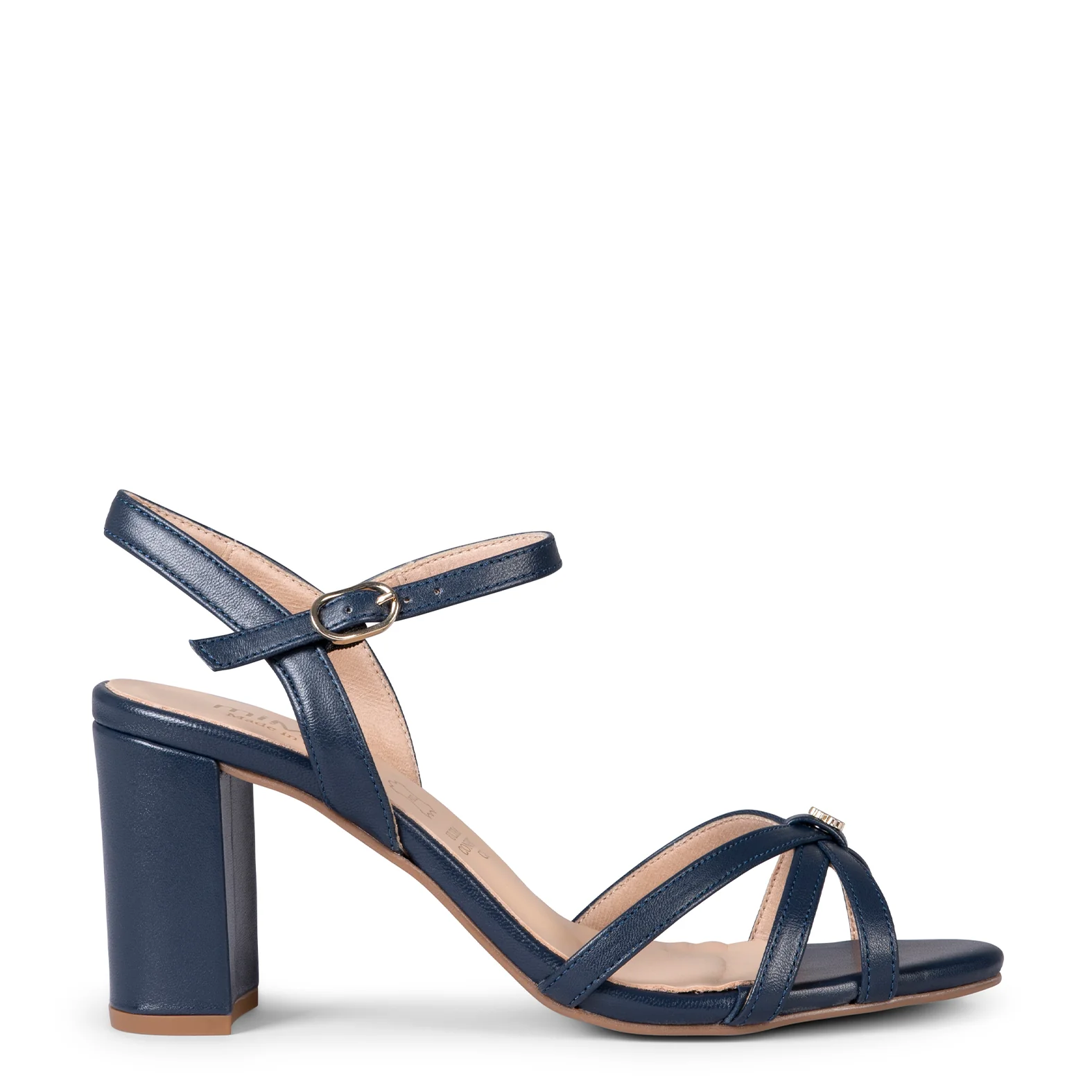 SONIA - SANDALIAS ELEGANTES DE TACÓN ALTO MARINO - Image 7