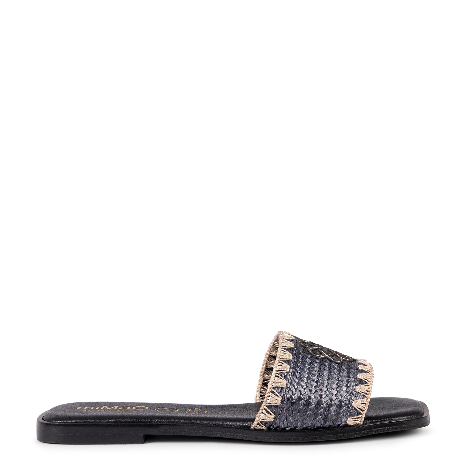 FILIPPA - SANDALIA PLANA TIPO CHANCLA NEGRO - Image 6