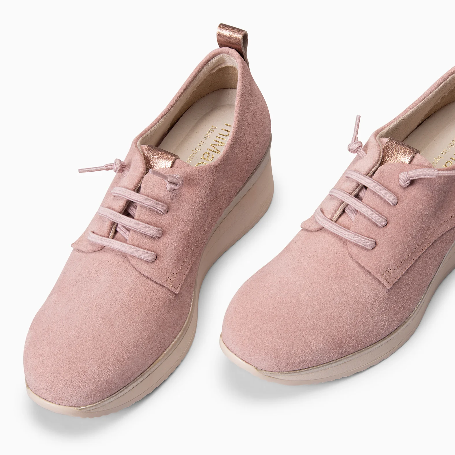 CASSEL - DEPORTIVA CON CUÑA ROSA - Image 3