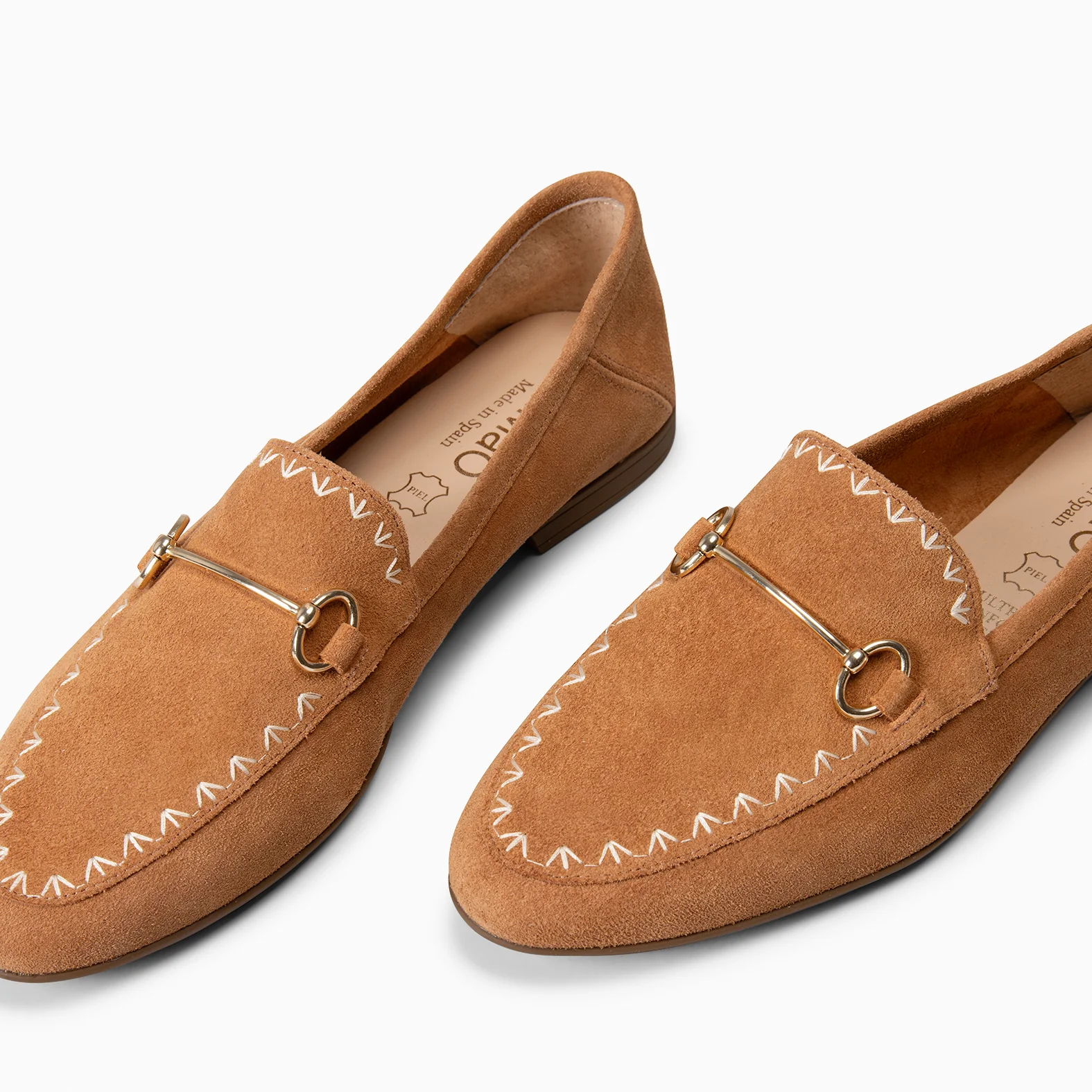BLAKE - MOCASINES DE SERRAJE CAMEL - Image 4