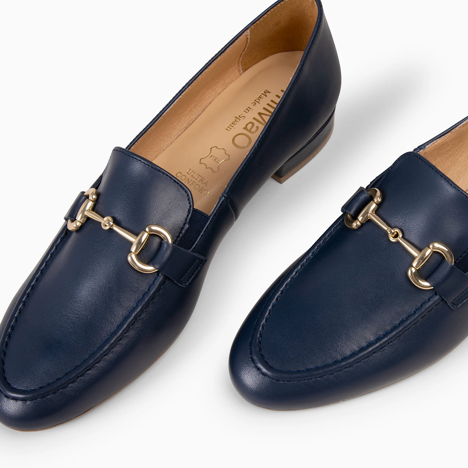 SERENA - MOCASÍN PIEL DE NAPA MARINO - Image 3