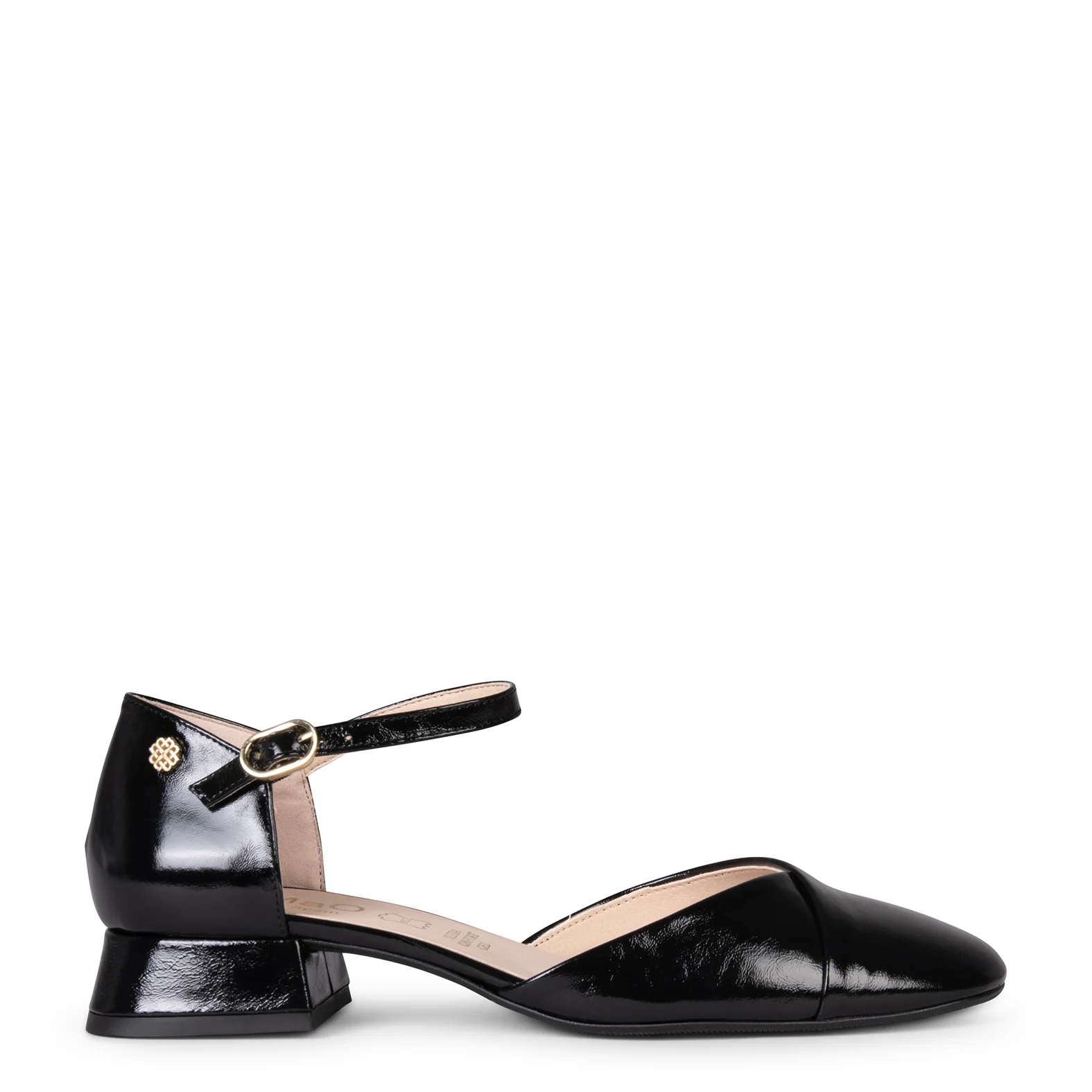 EMILY - ZAPATOS DE TACÓN BAJO NEGRO - Image 6