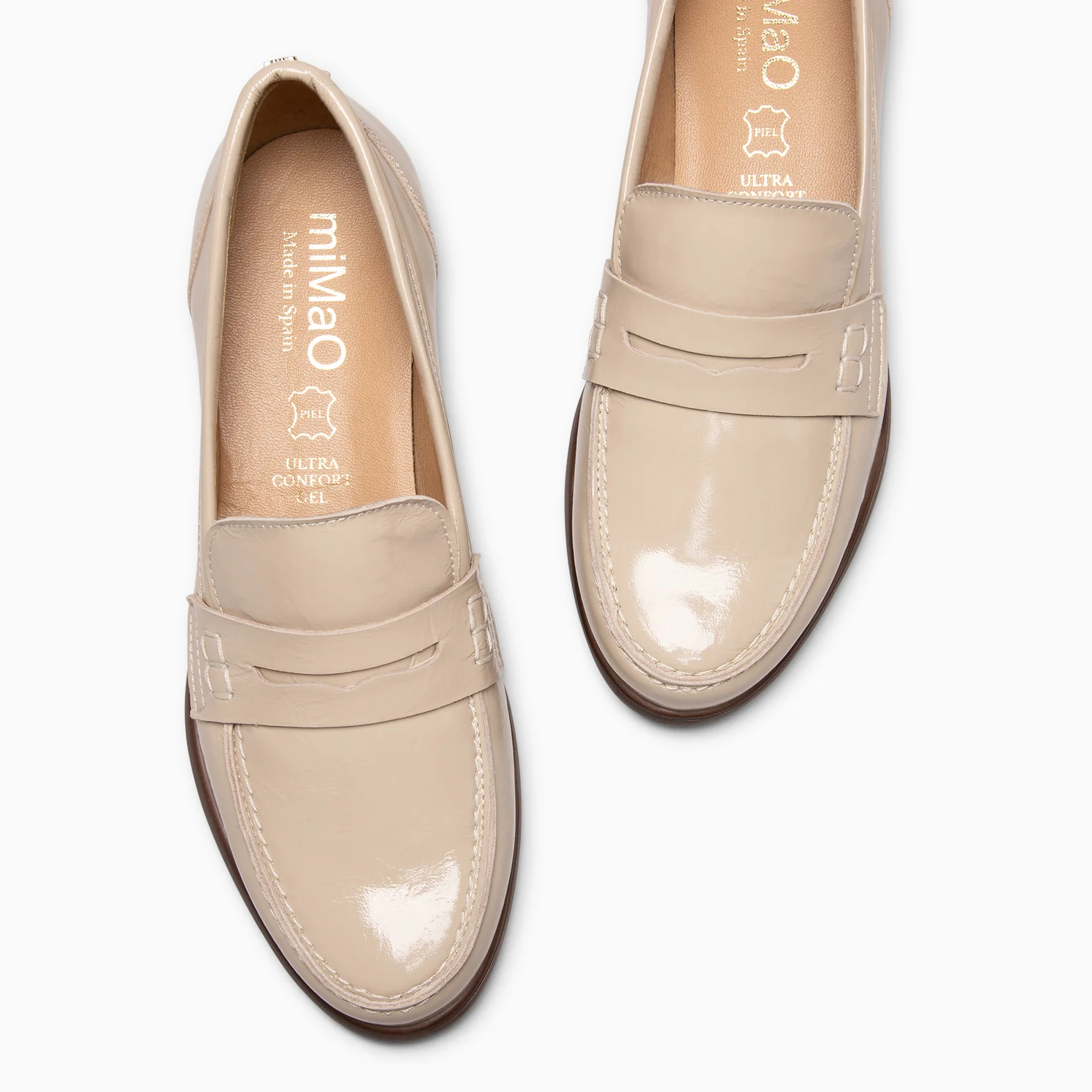 ABBY - MOCASÍN ELEGANTE BEIGE - Image 3