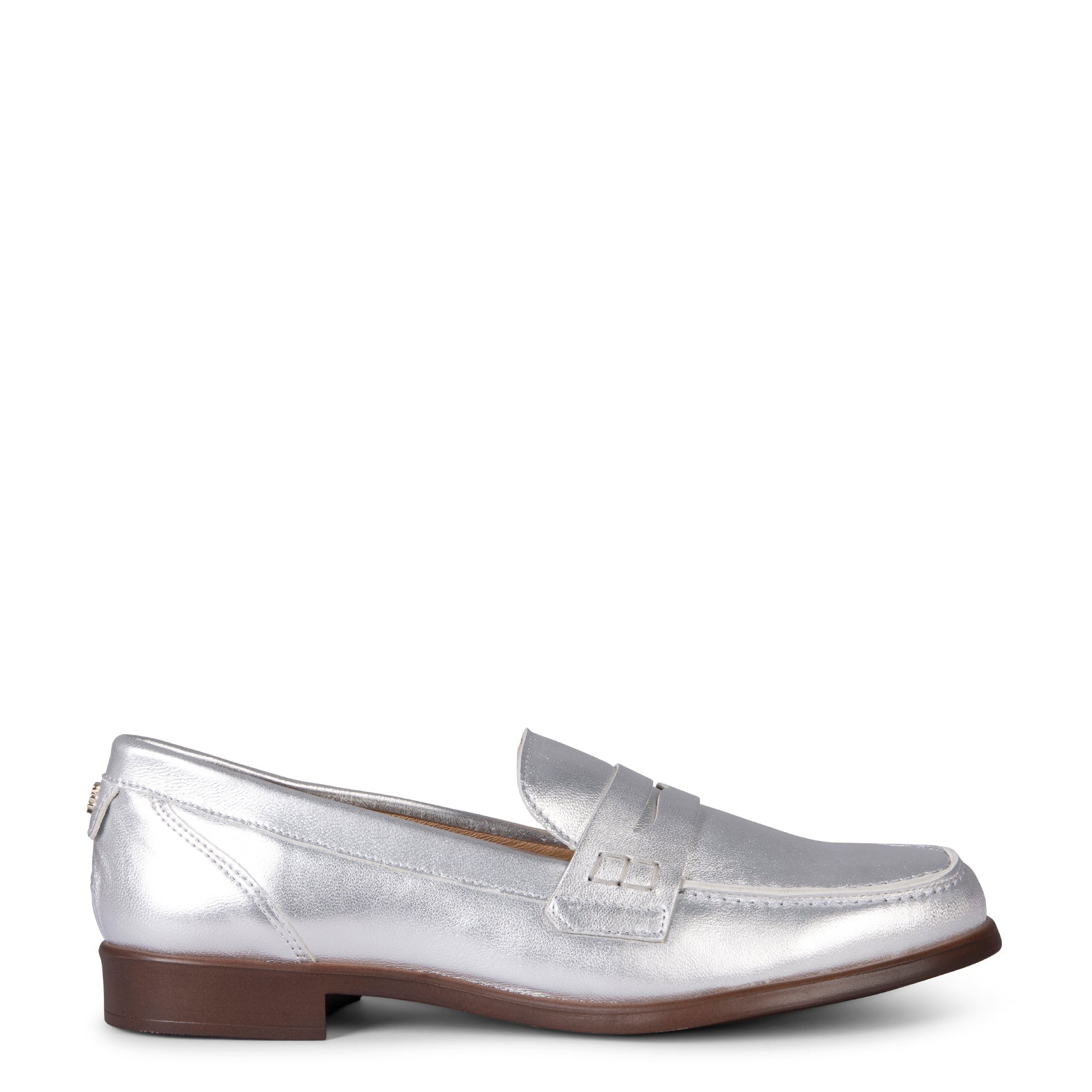 ABBY - MOCASÍN ELEGANTE DE NAPA PLATA - Image 7