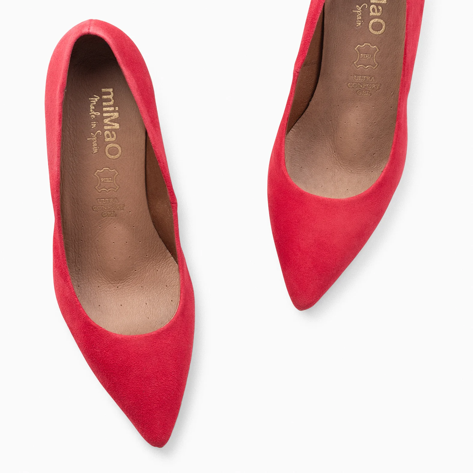STILETTO - Zapatos de tacón de aguja en ROJO - Image 4