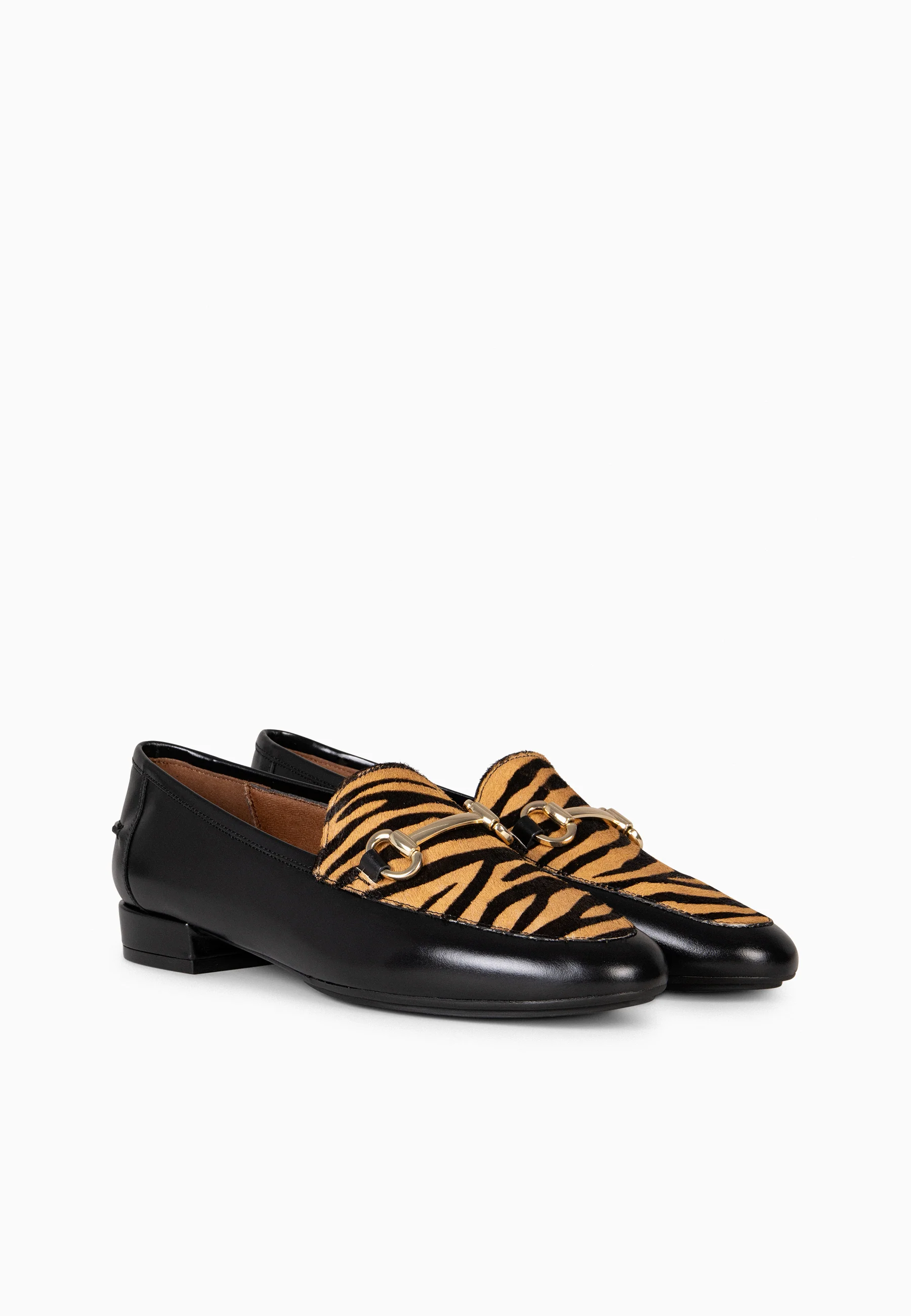 STYLE SAUVAGE - Mocasín tacón bajo CAMEL - Image 7