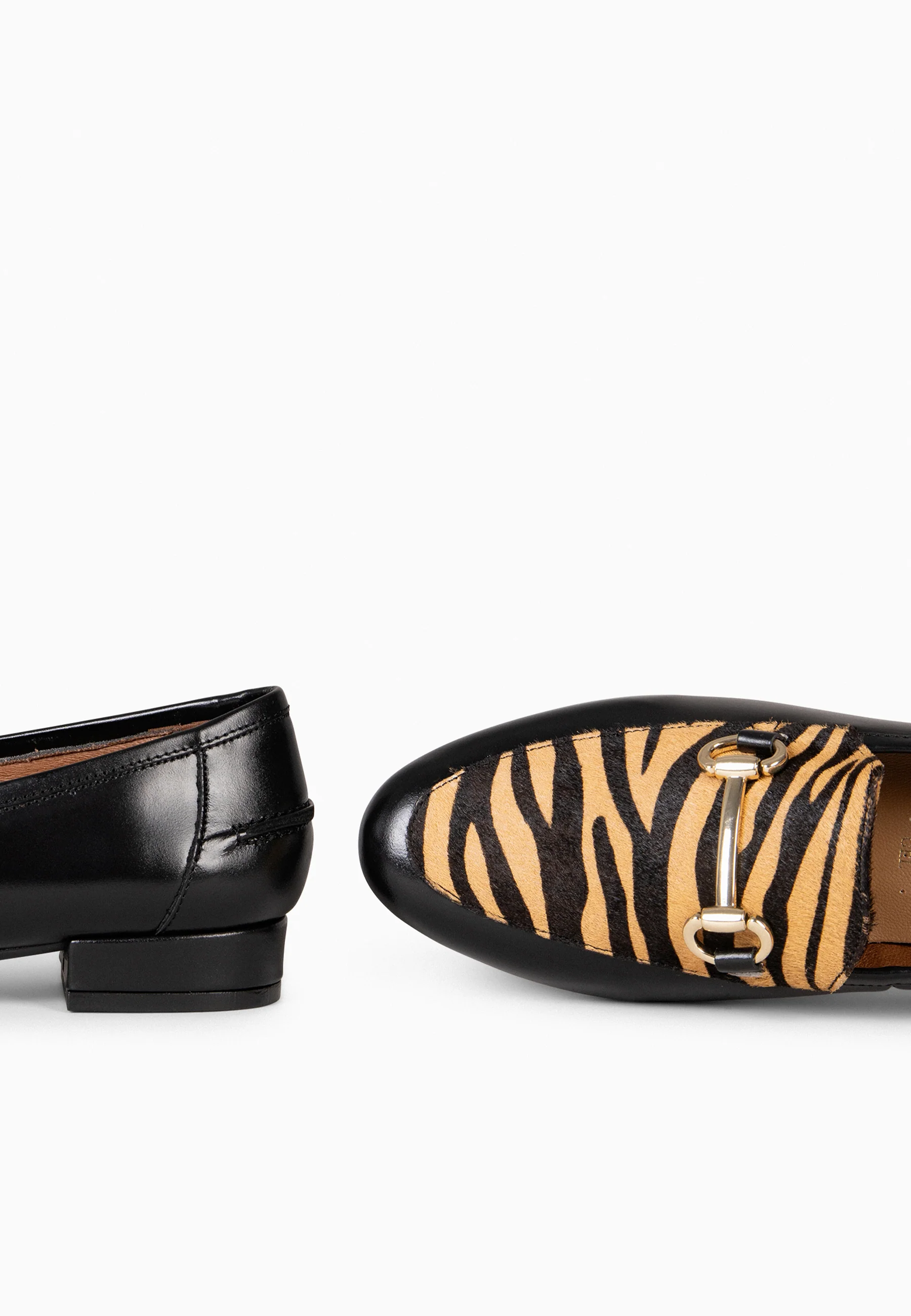 STYLE SAUVAGE - Mocasín tacón bajo CAMEL - Image 8