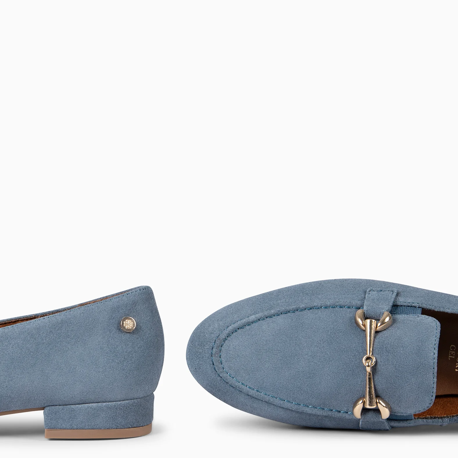 SERENA - Mocasín de piel JEANS - Image 10