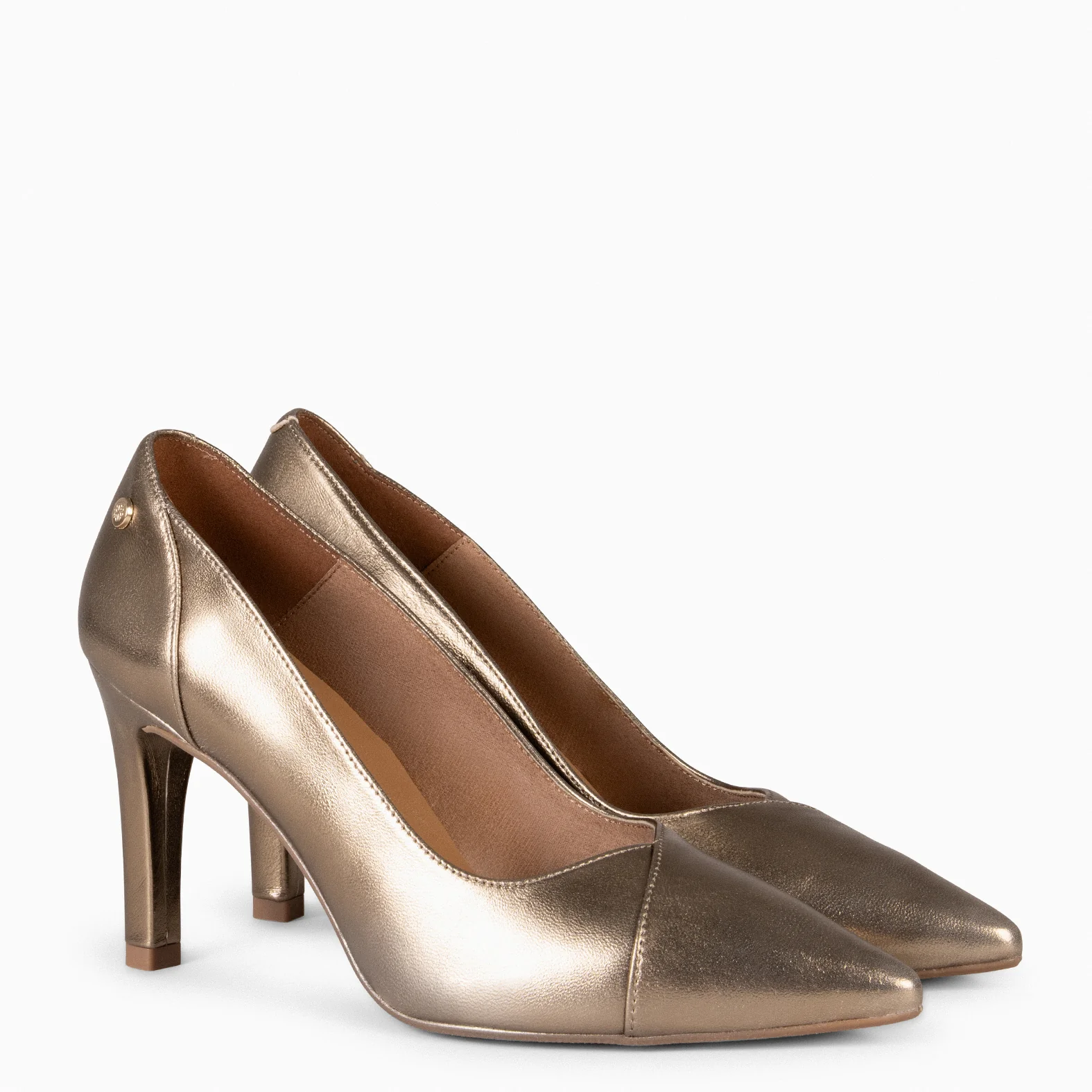 GLAM - Zapatos elegantes de tacón alto ORO - Image 4