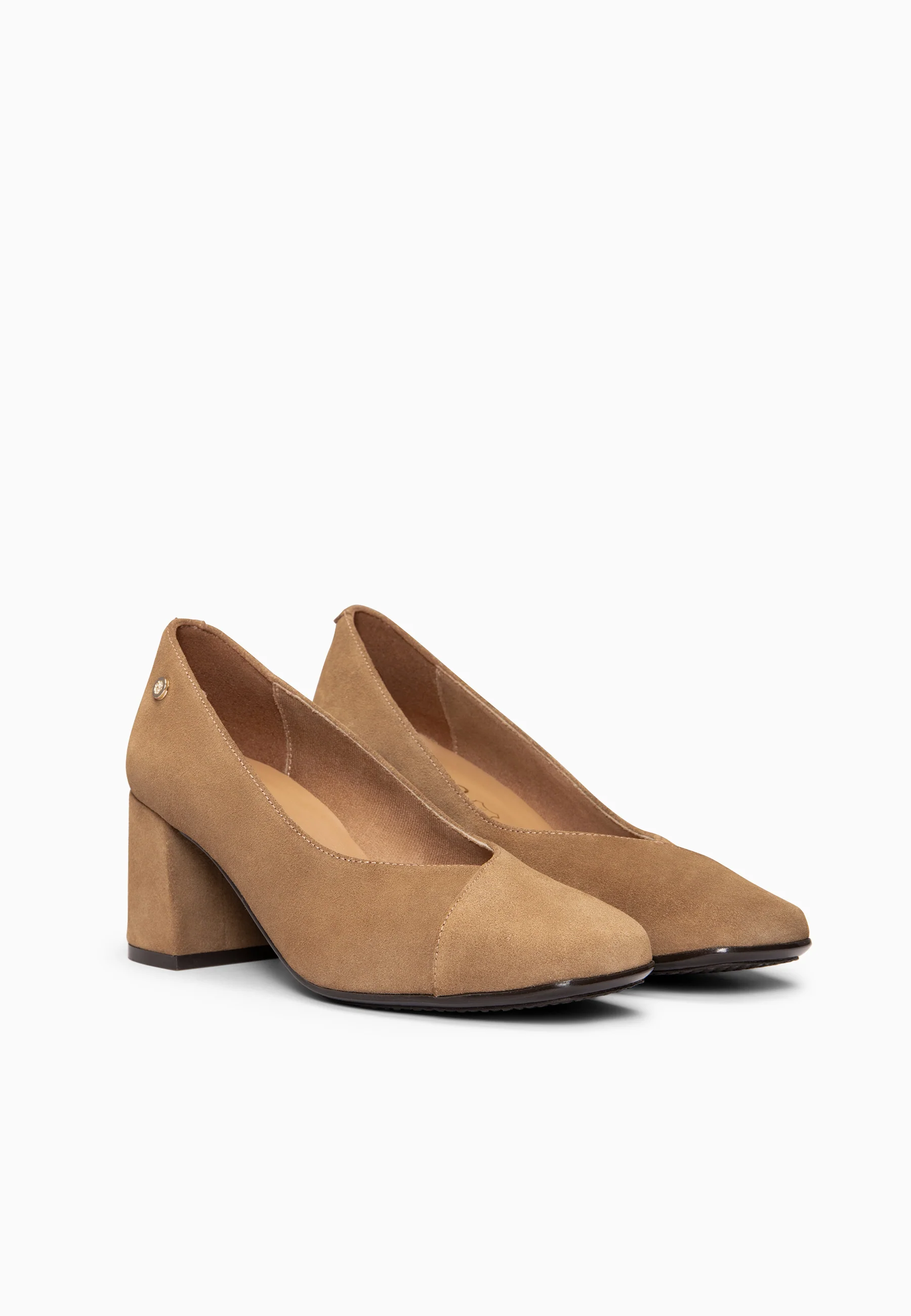 GABRIELA - Zapatos de tacón alto CAMEL - Image 7
