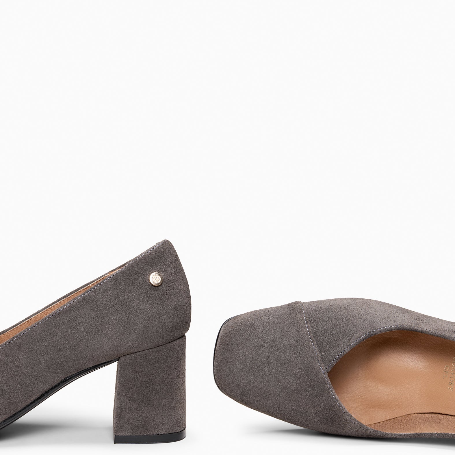 GABRIELA - Zapatos de tacón alto GRIS - Image 6