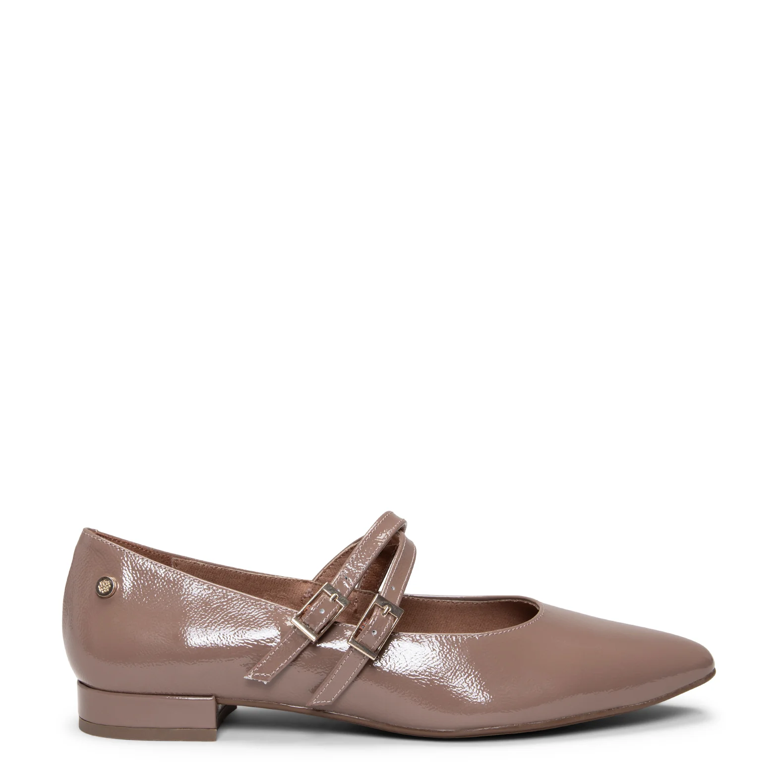 Alana - Merceditas con tacón bajo TAUPE - Image 3