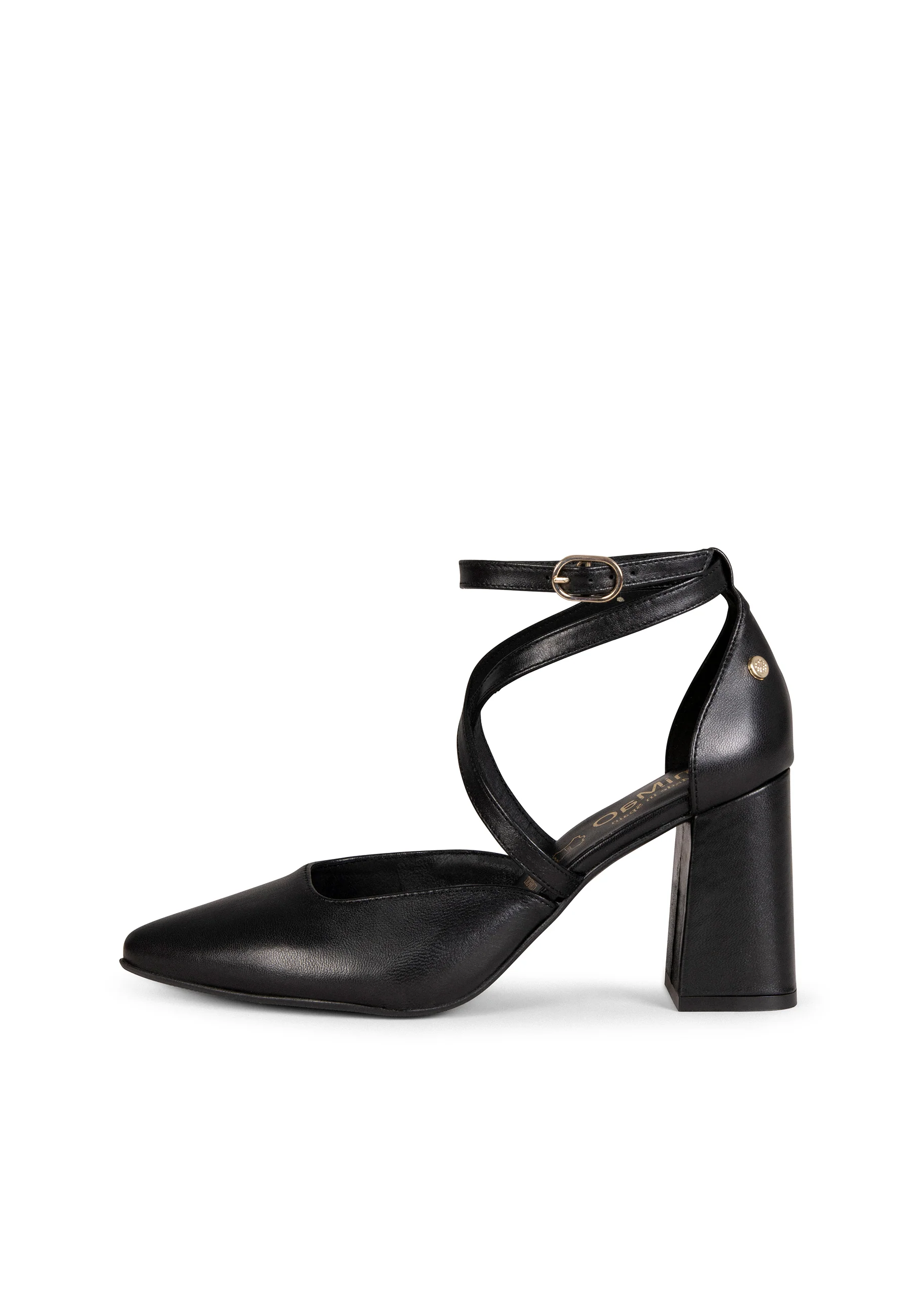ARIEL - Zapato de tacón ancho NEGRO - Image 6
