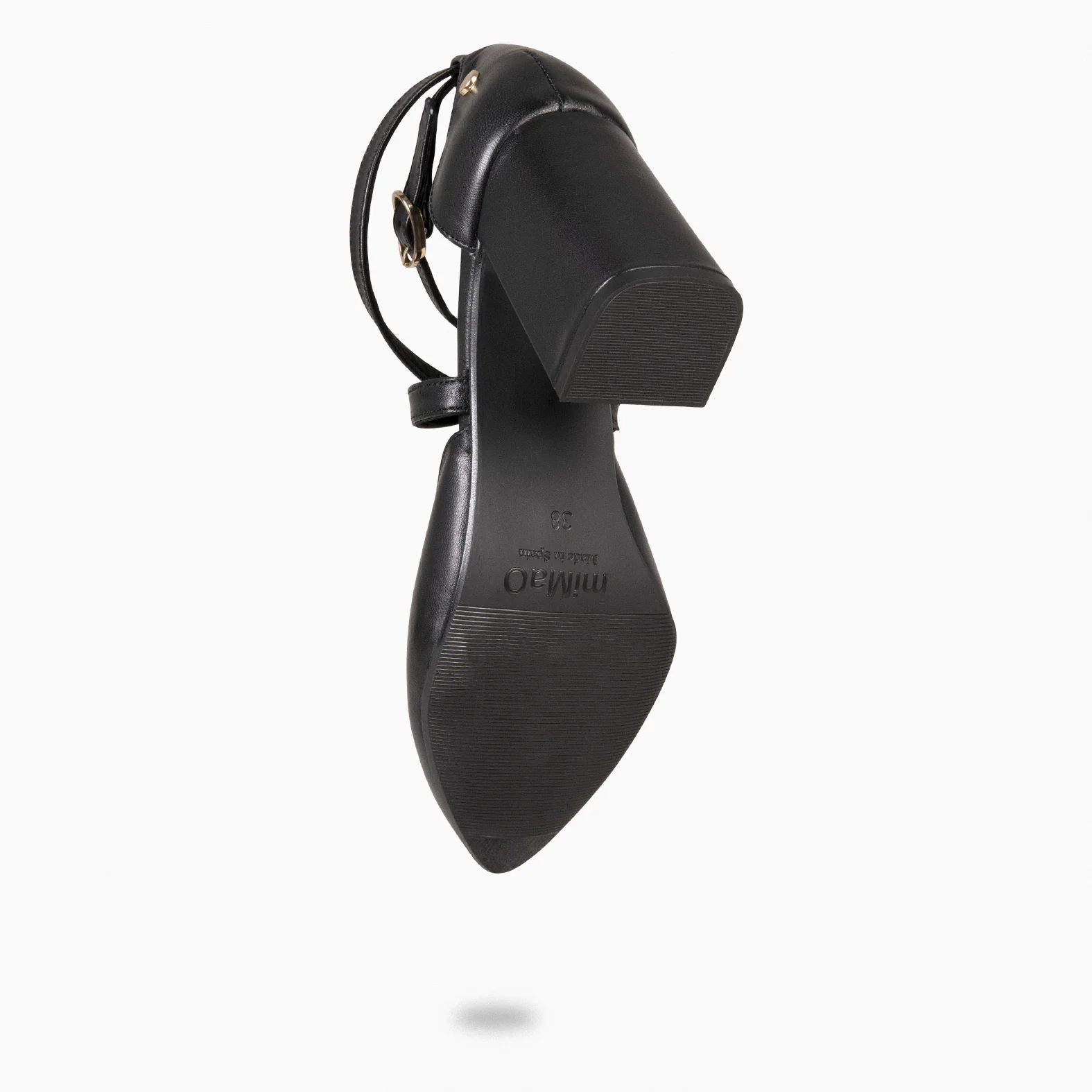 ARIEL - Zapato de tacón ancho NEGRO - Image 9