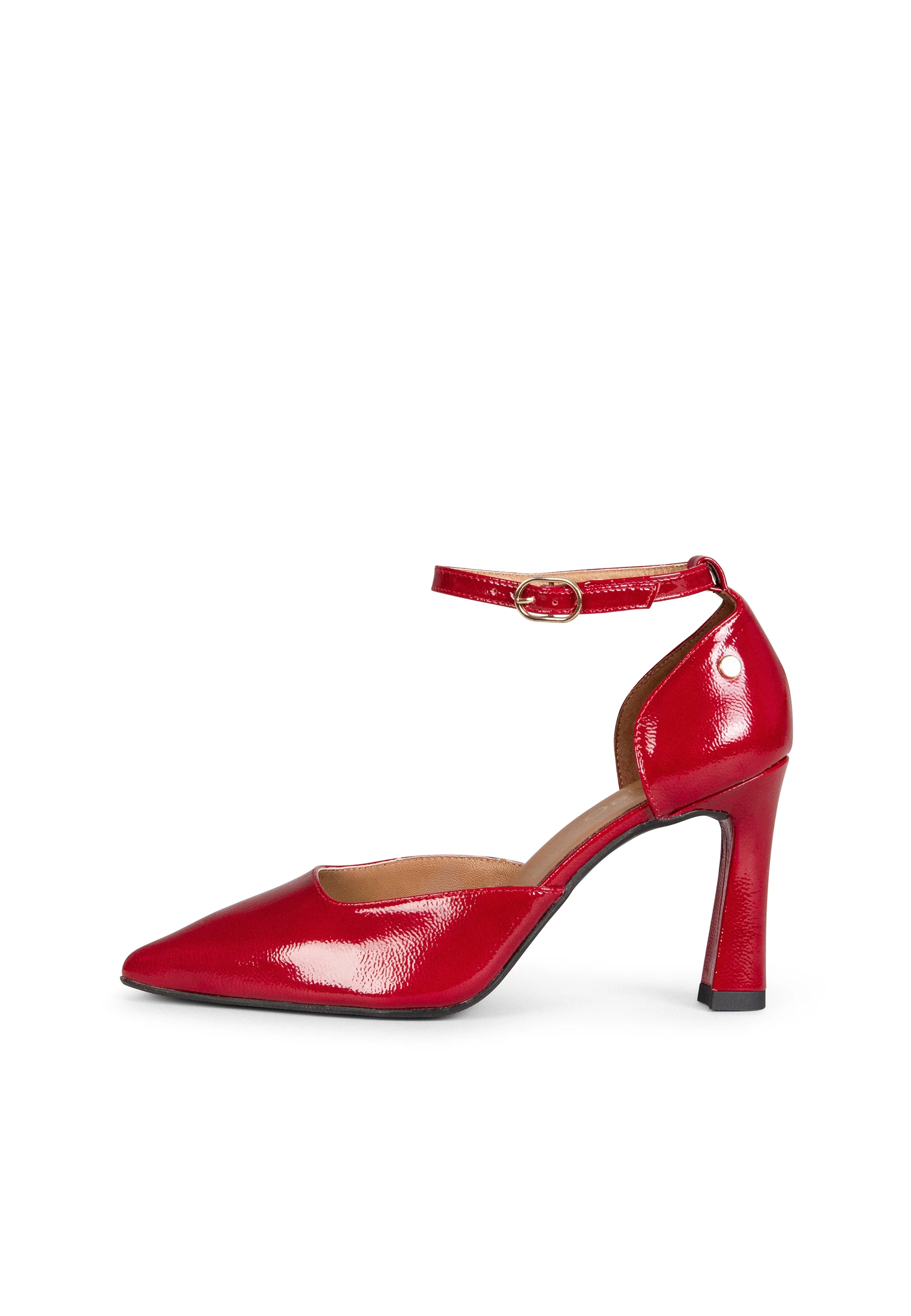 AINHOA - Zapato de tacón punta fina ROJO - Image 6