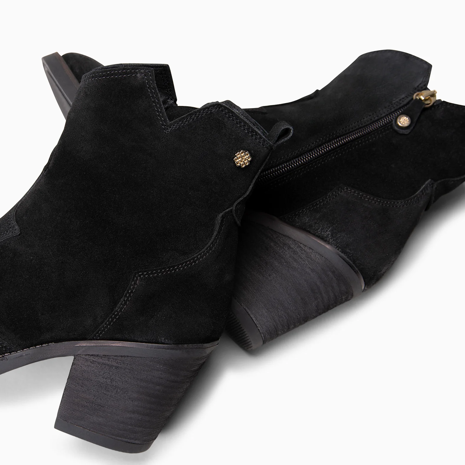BEDFORD – Botines cowboy con tacón NEGRO - Image 6