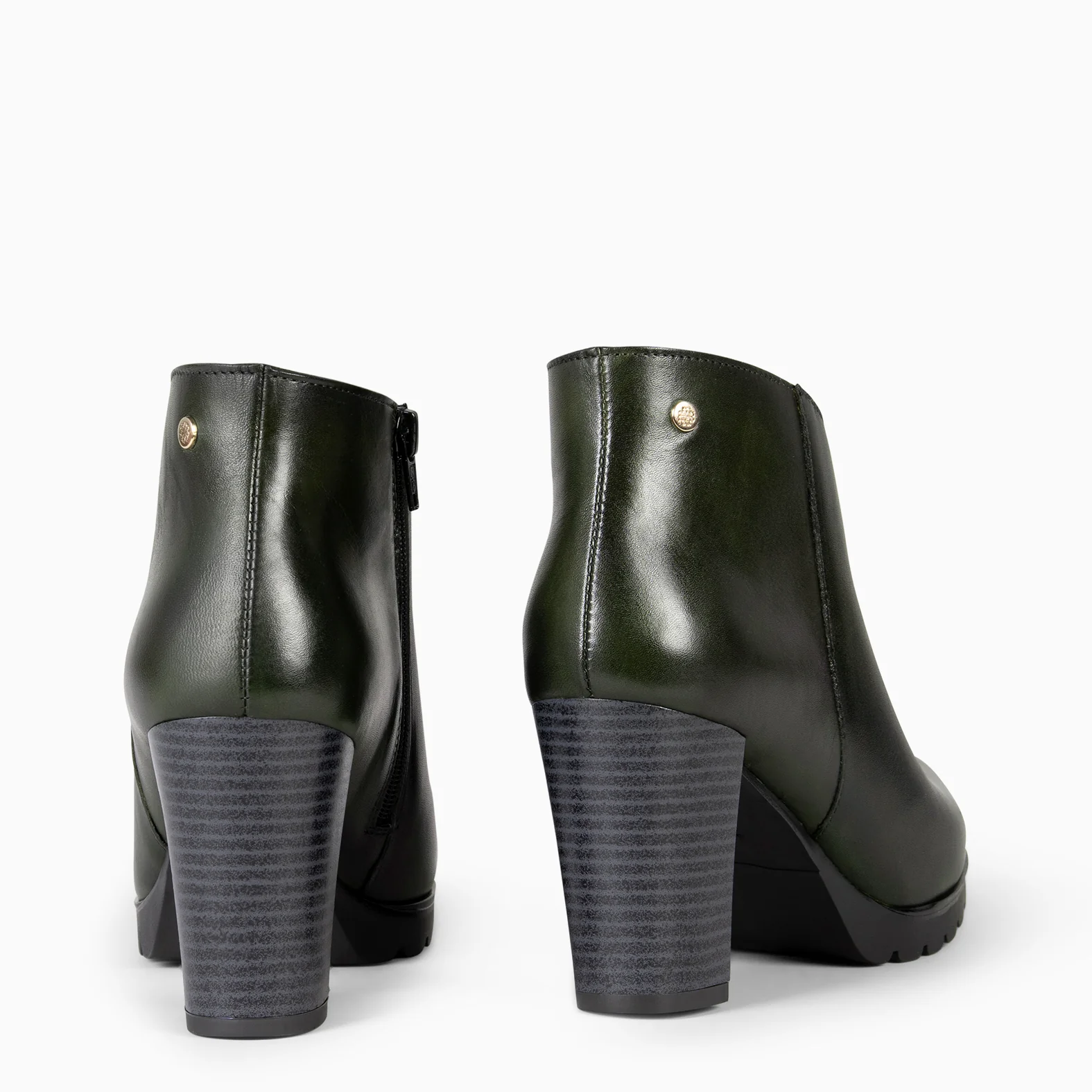 CLASSIC - Botines de mujer con tacón VERDE - Image 8