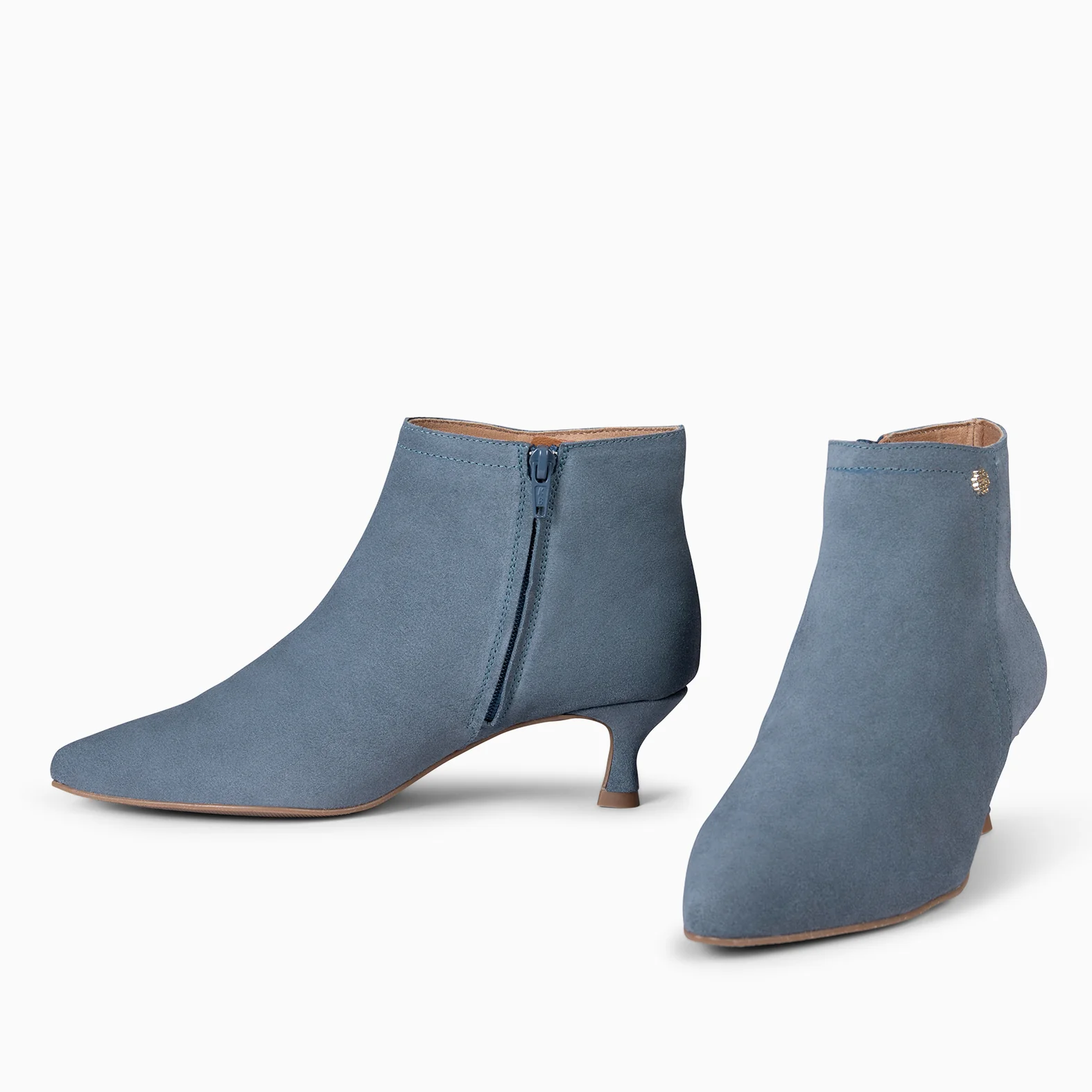 LORD – Botines tacón bajo AZUL - Image 6